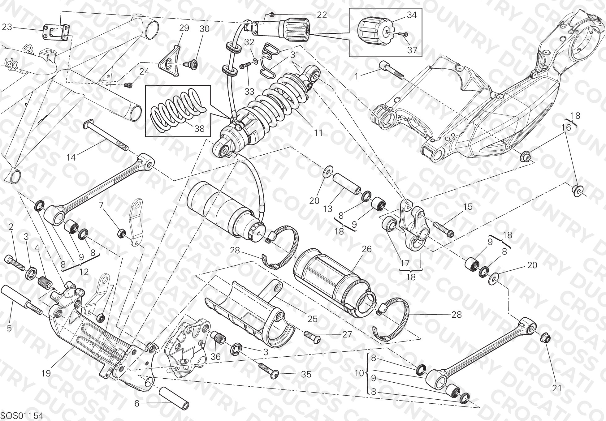 Rear Shock Absorber