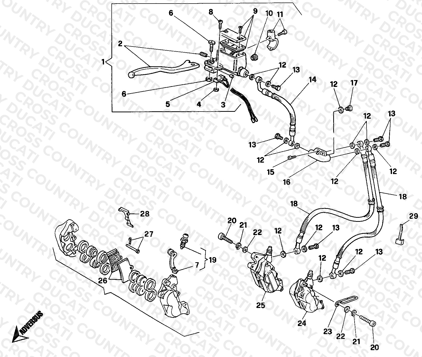 Front Brake System