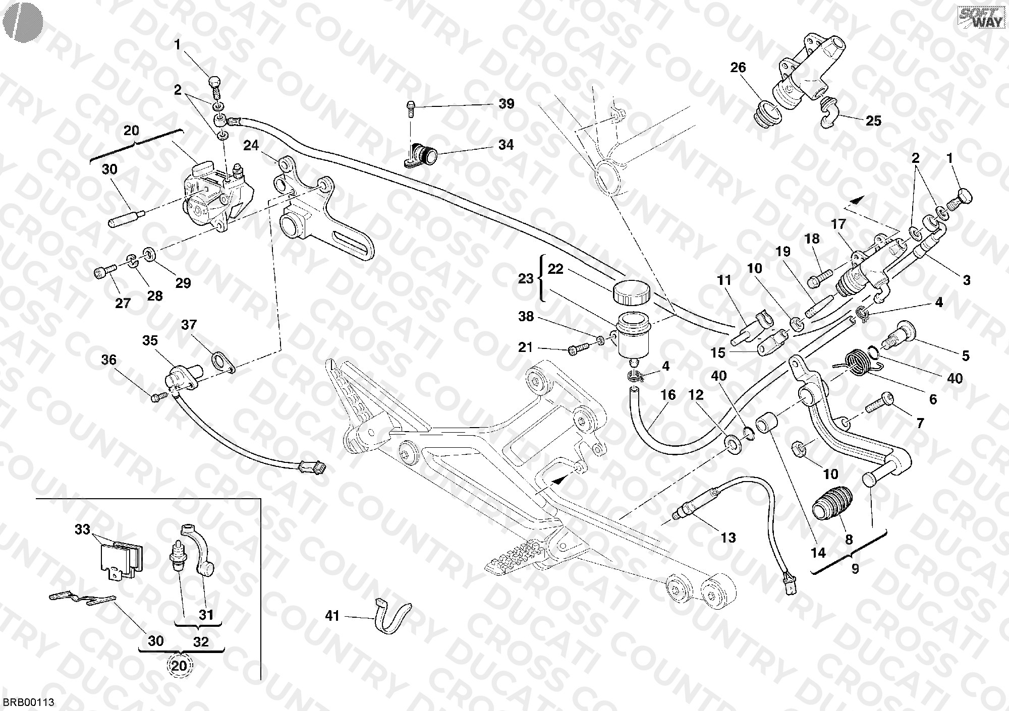 Rear Brake System