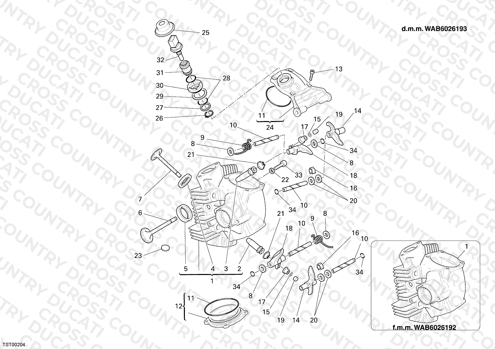 Horizontal Cylinder Head