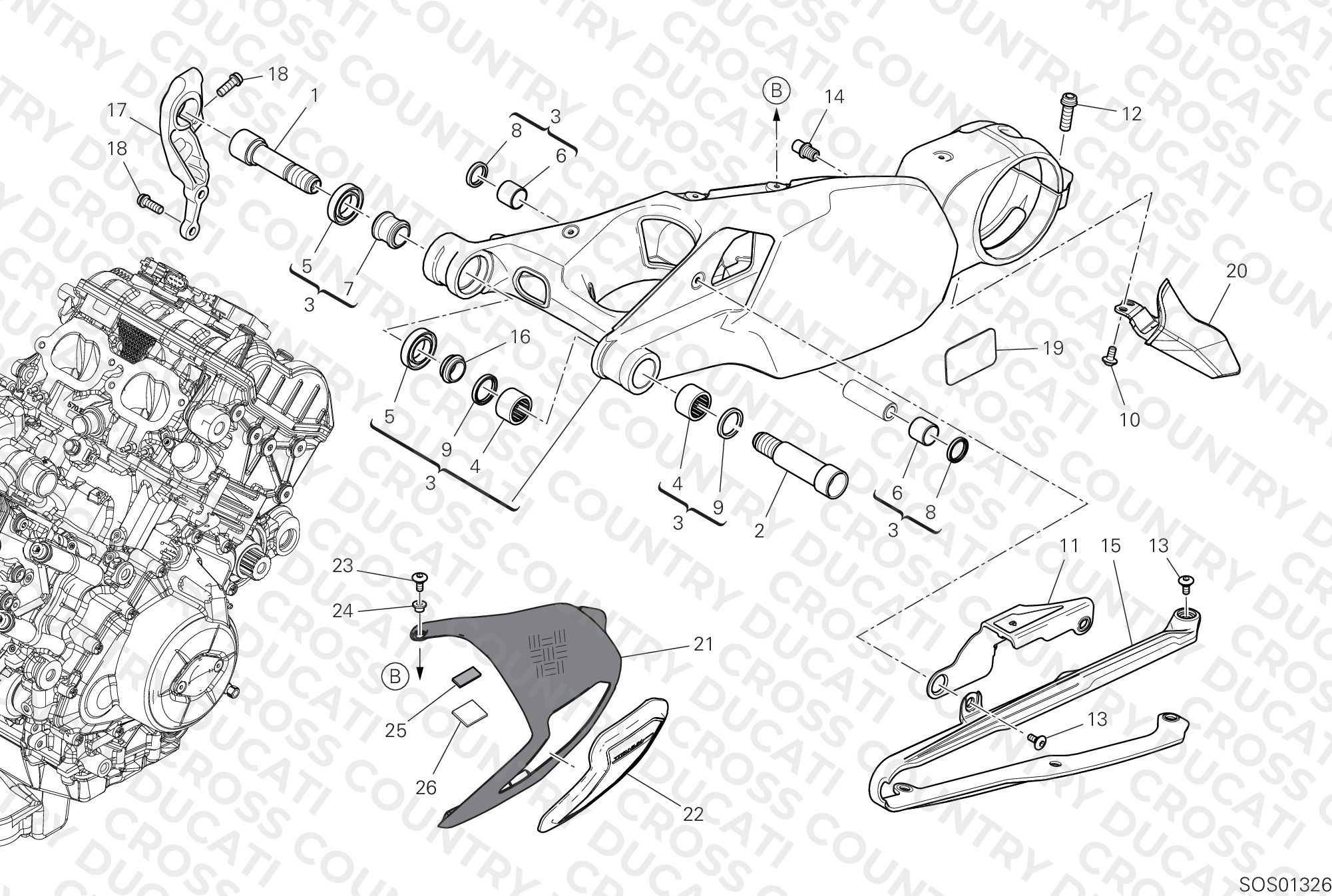 Rear Swinging Arm