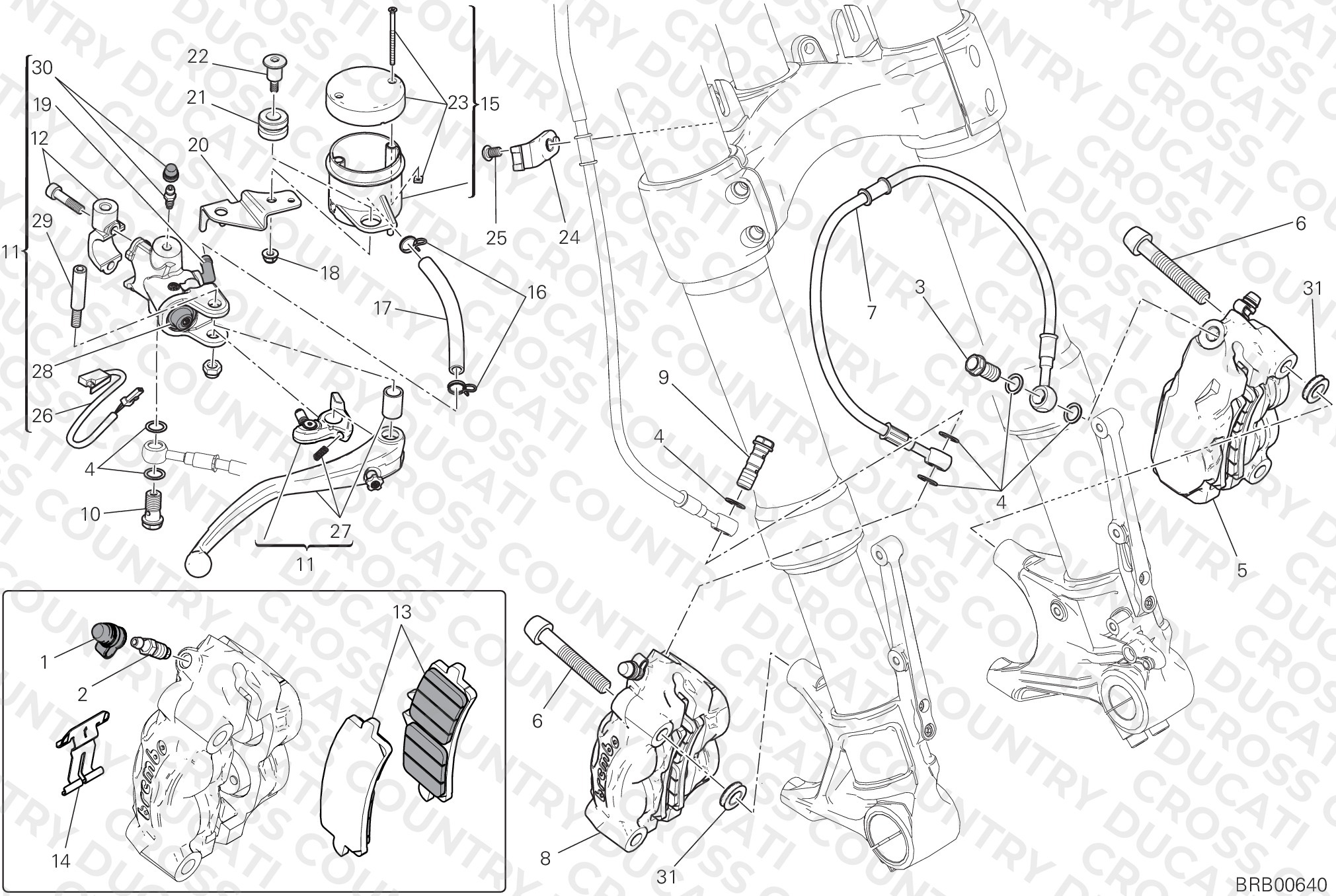 Front Brake System