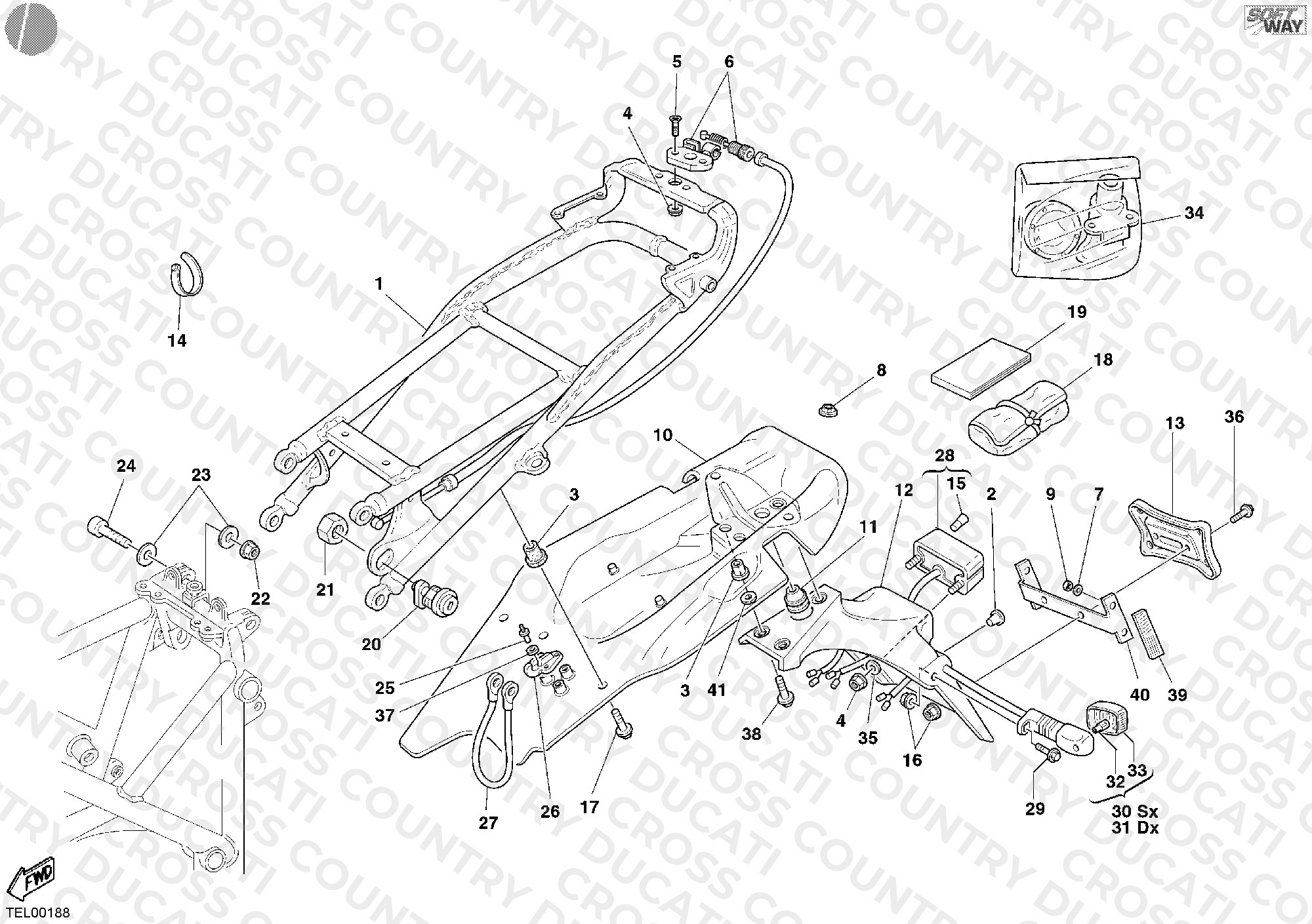 Rear Frame USA