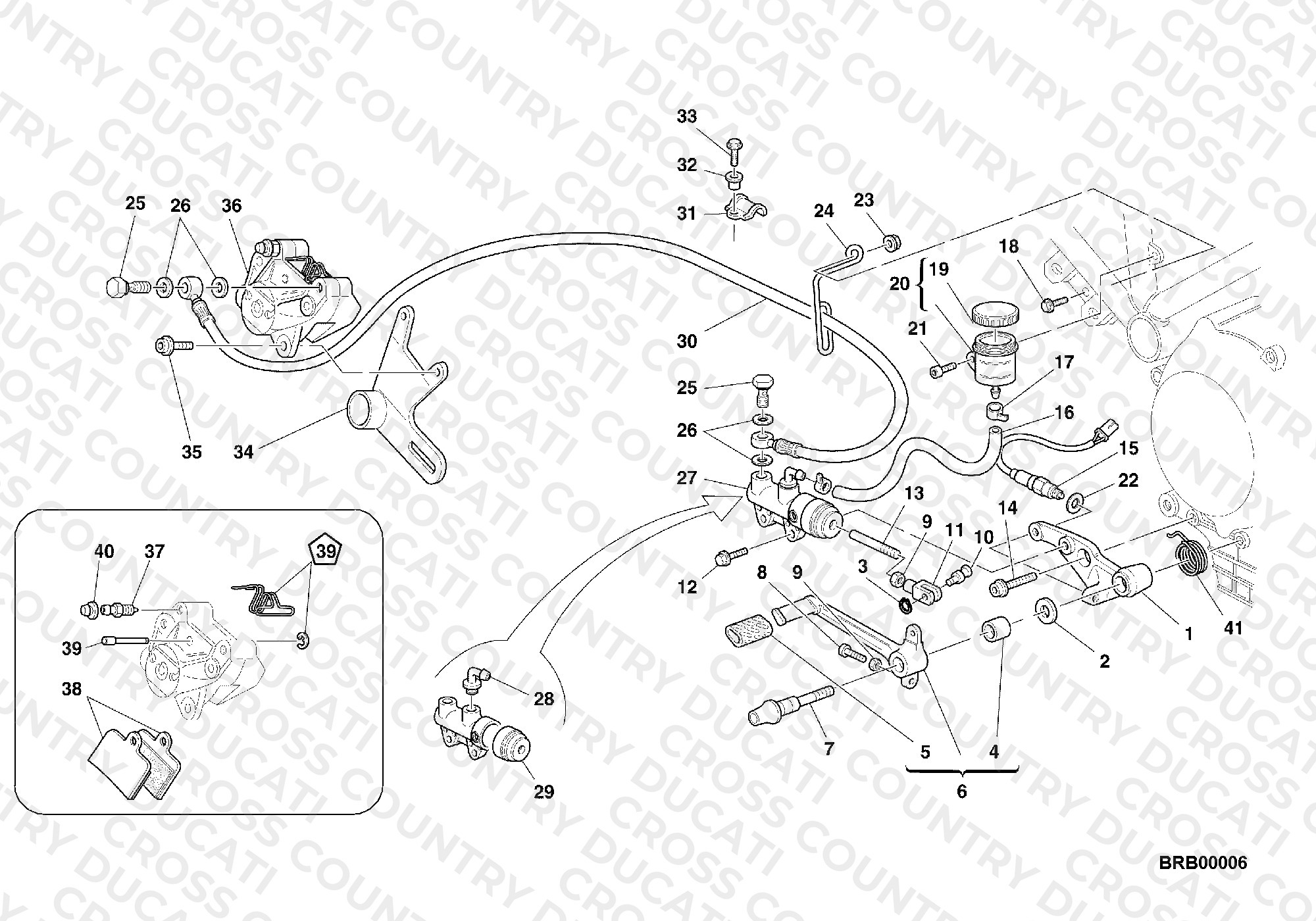 Rear Brake System