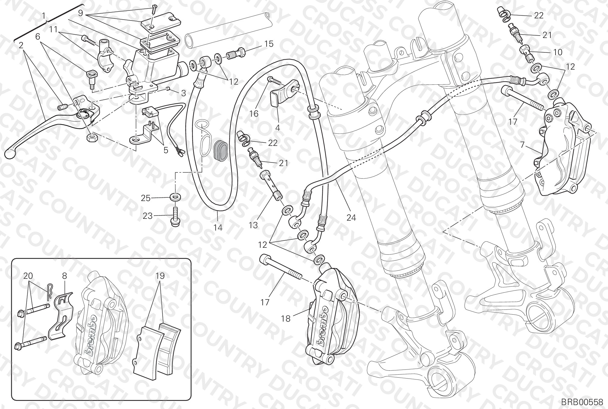Front Brake System