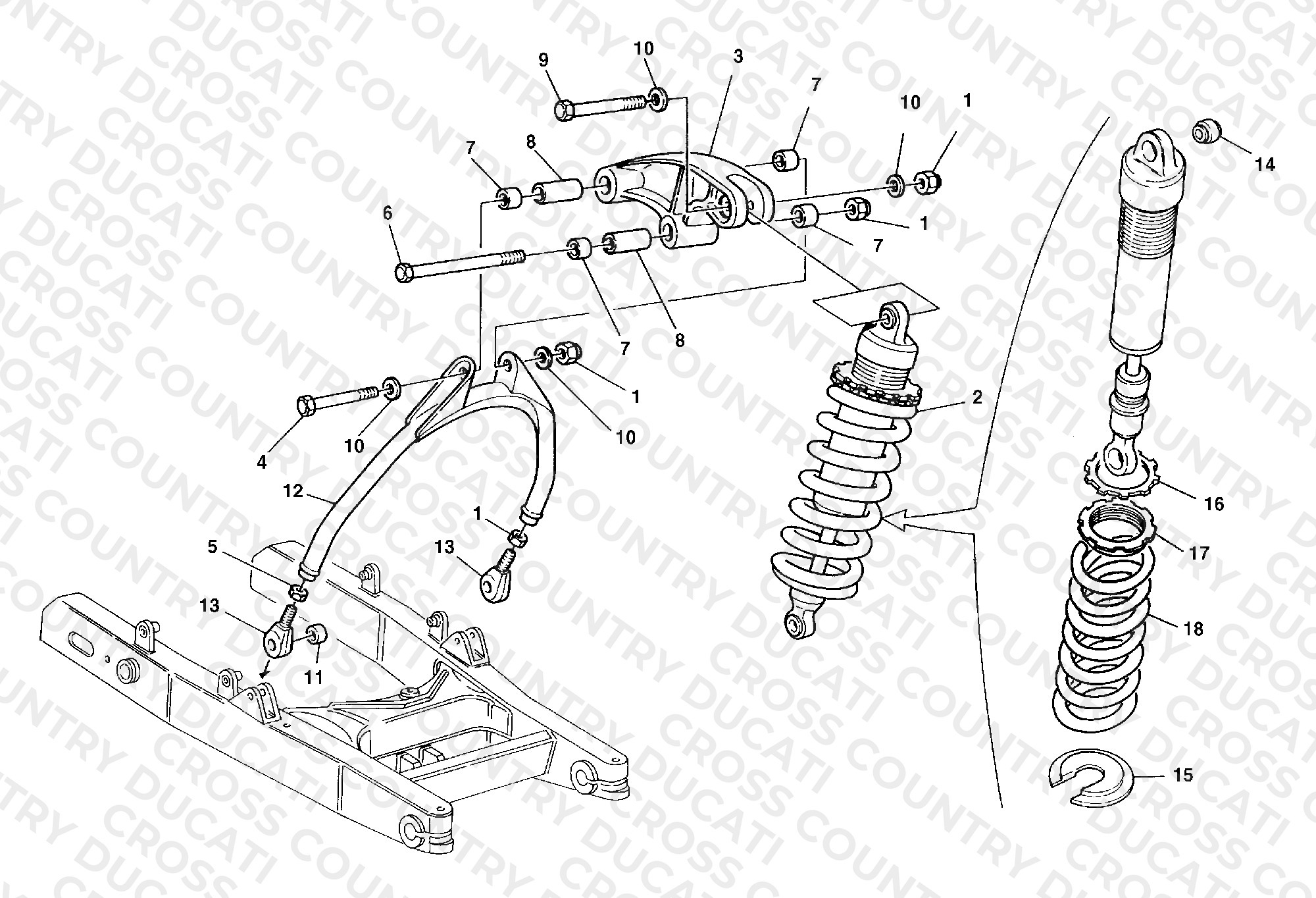 Rear Shock Absorber