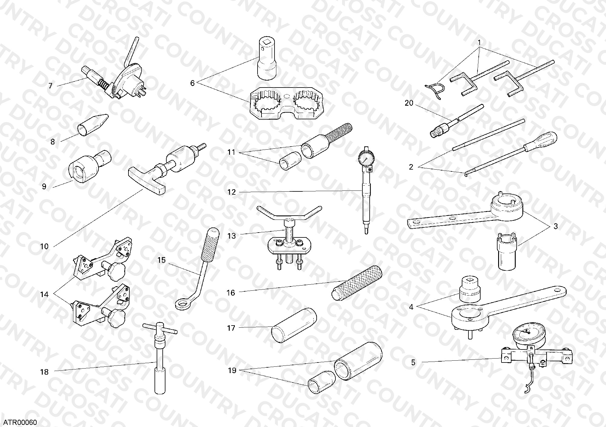 Workshop Service Tools, Engine Ii
