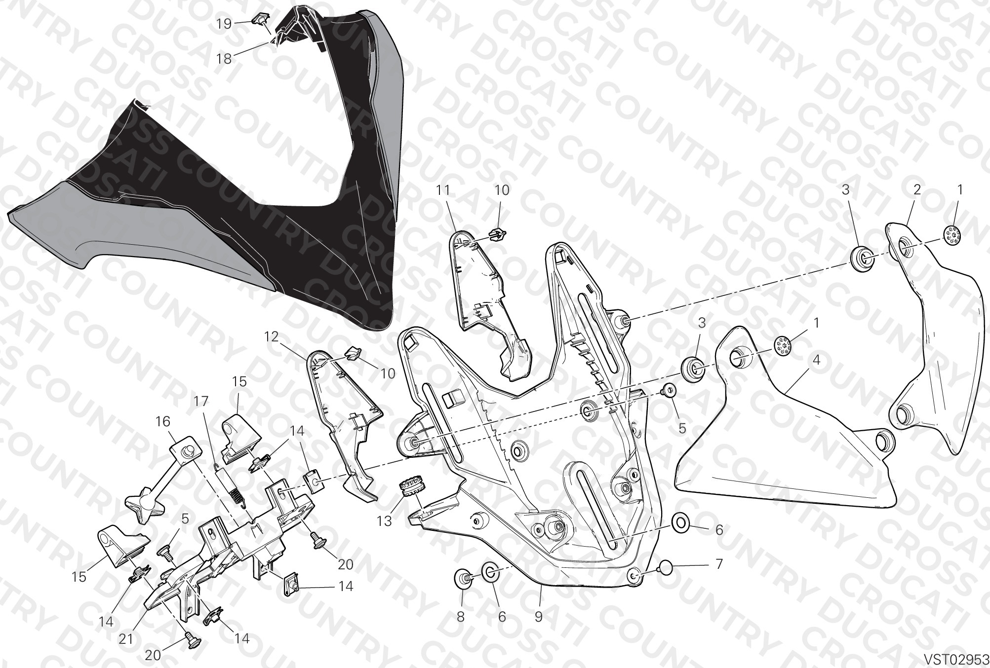 Healdight Fairing Support