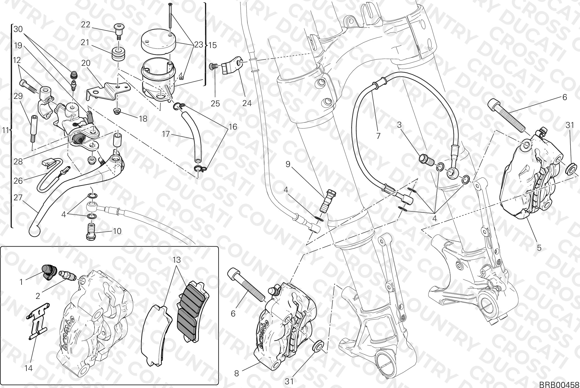 Front Brake System