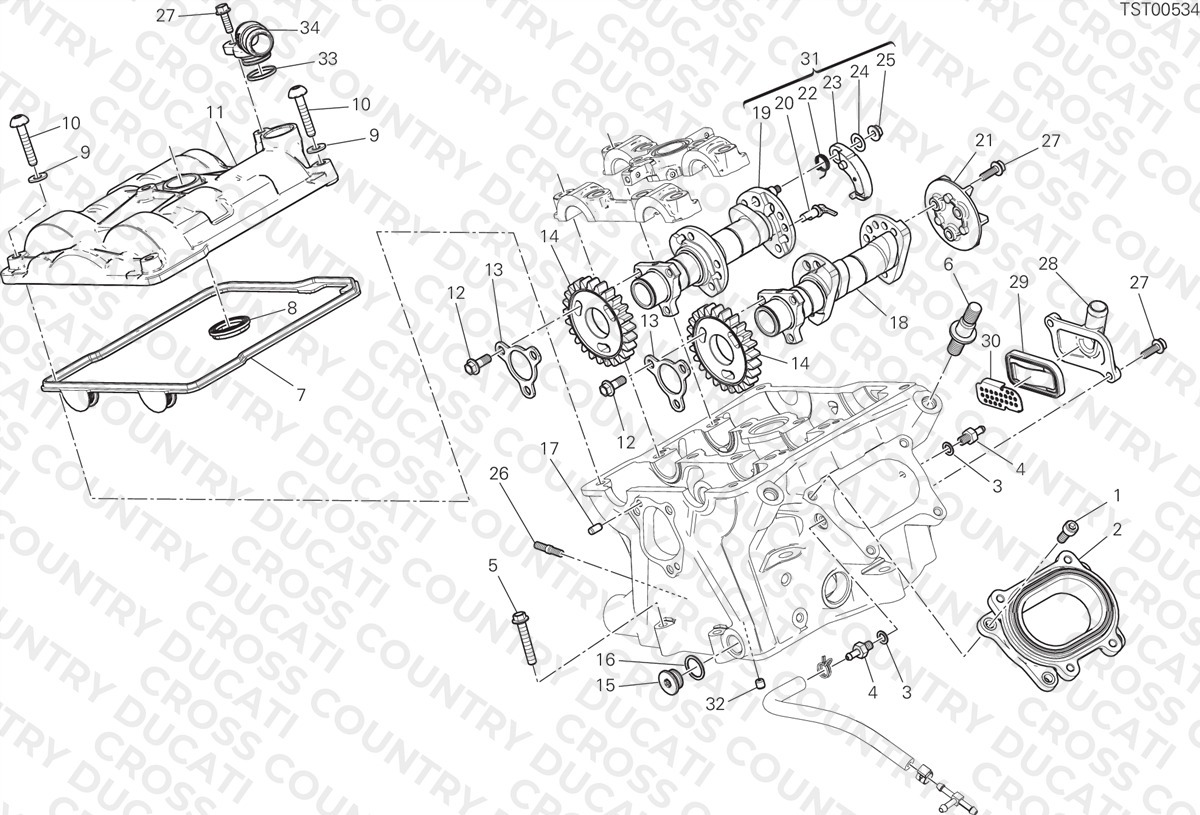 Vertical Cylinder Head - Timing
