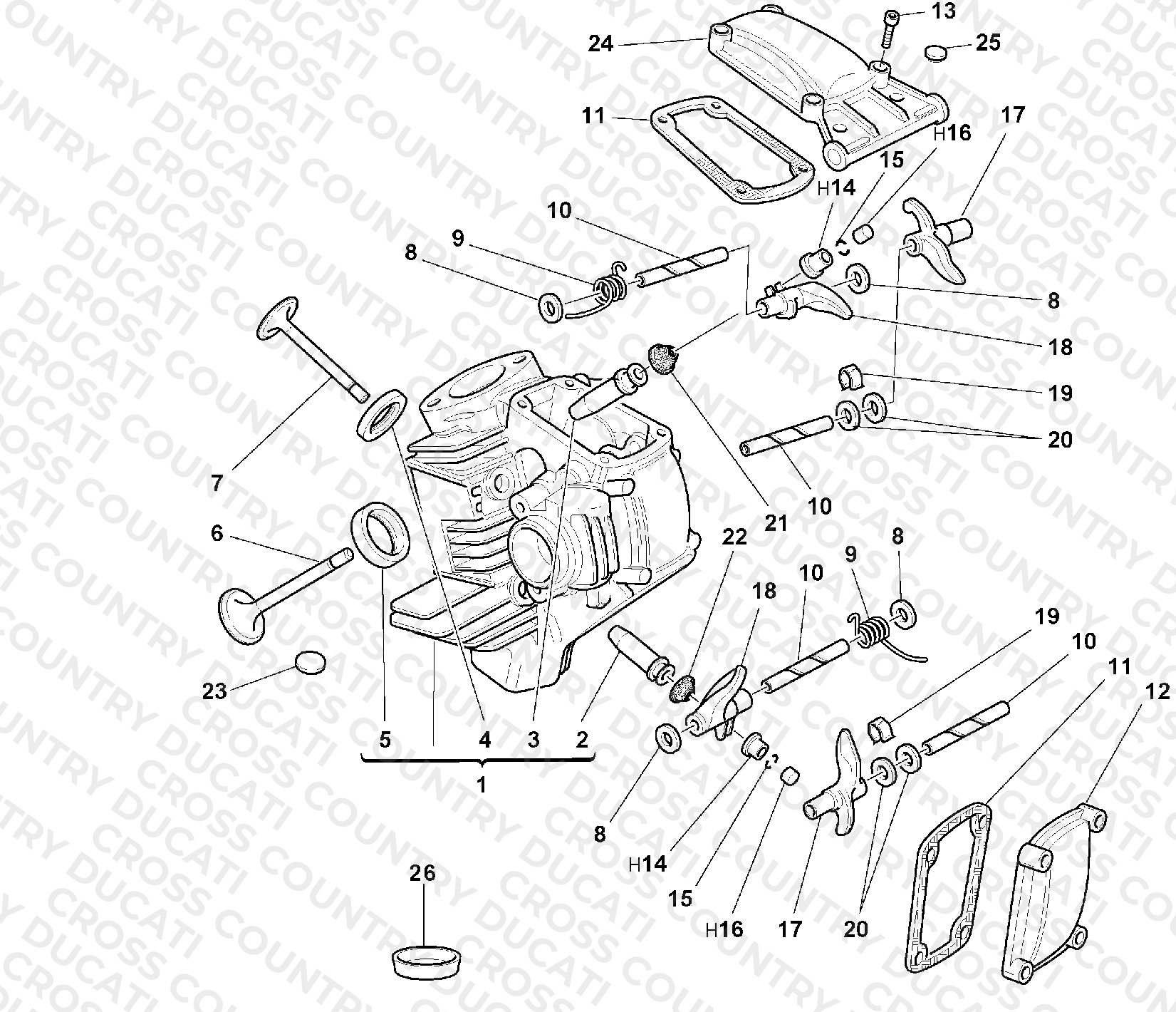 Horizontal Cylinder Head