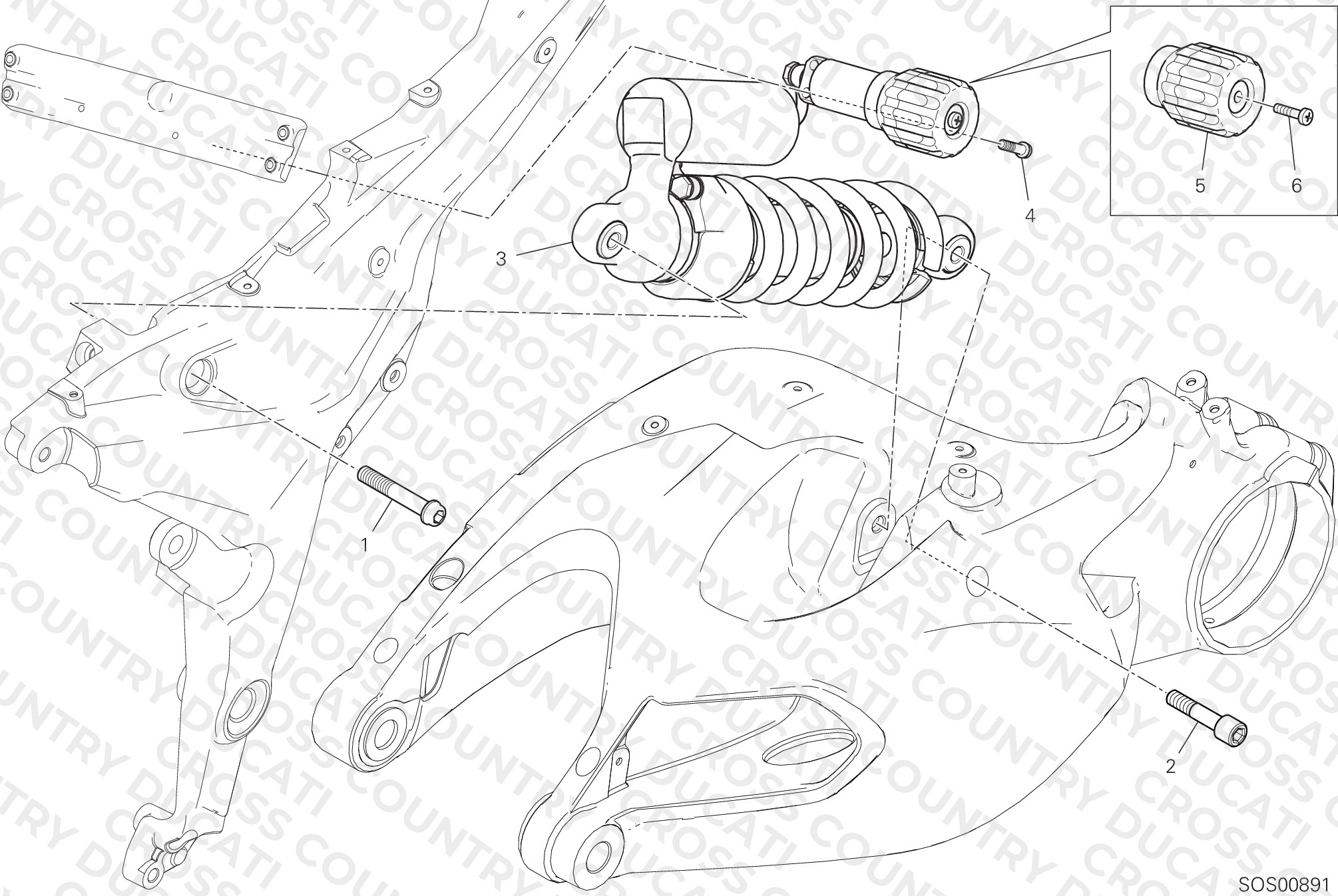 Rear Shock Absorber