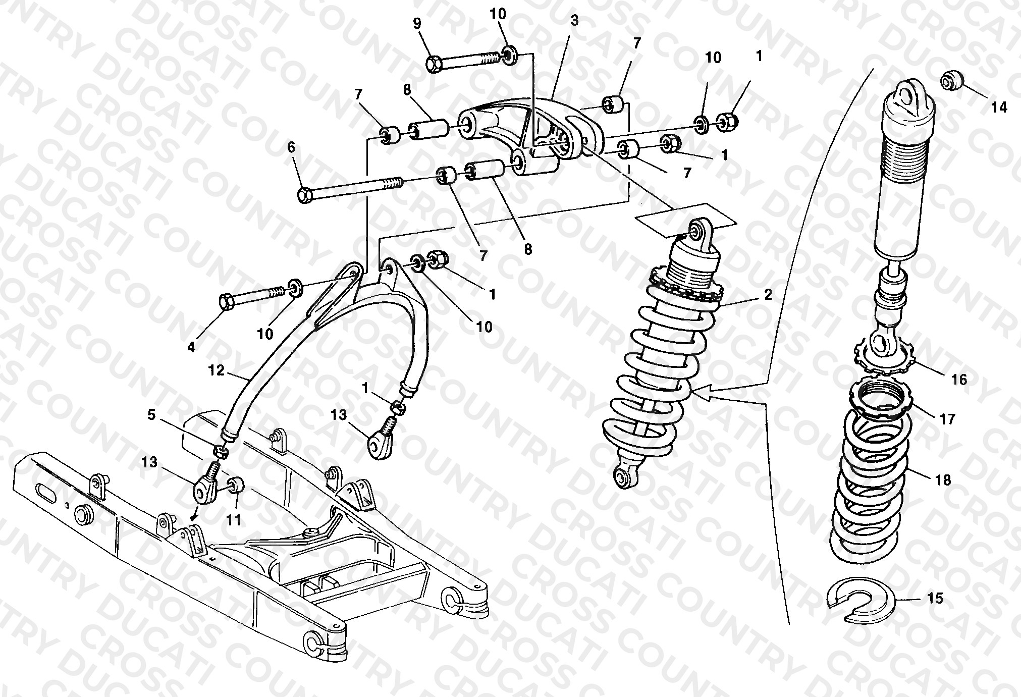 Rear Shock Absorber