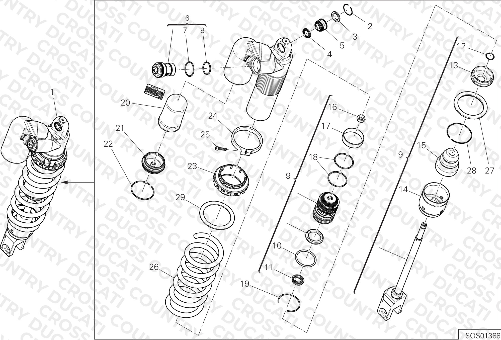 Rear Shock Absorber