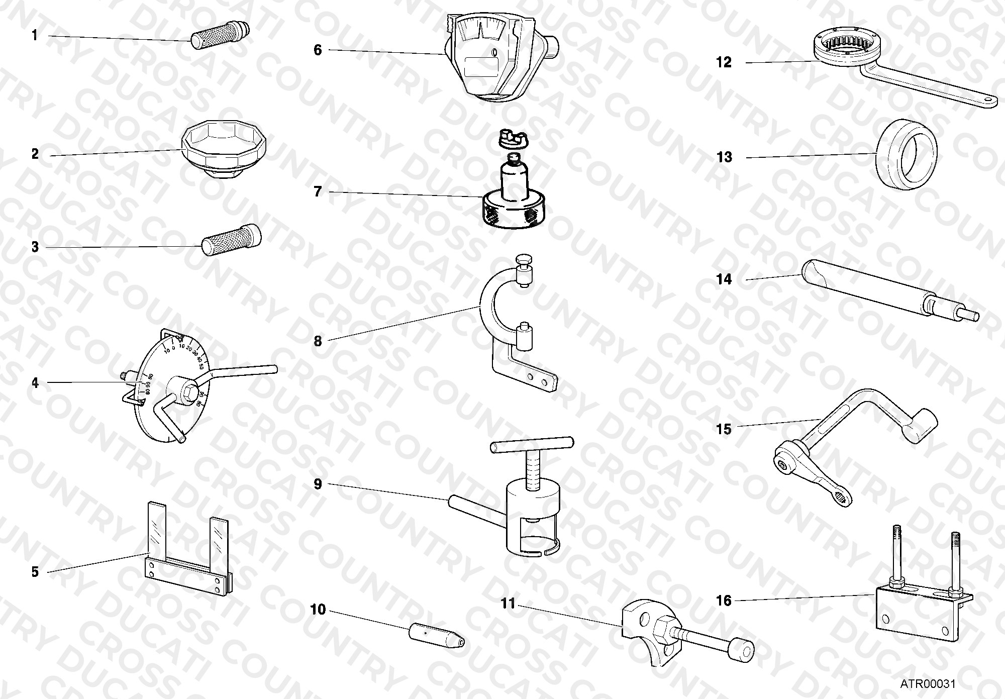 Workshop Service Tools, Engine