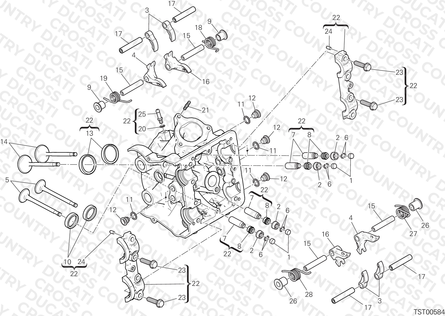 Horizontal Cylinder Head