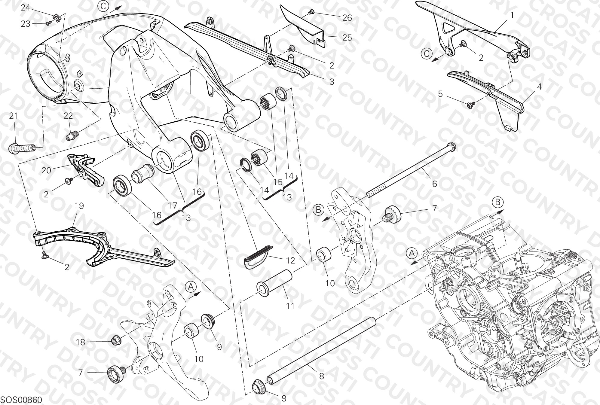 Rear Swinging Arm