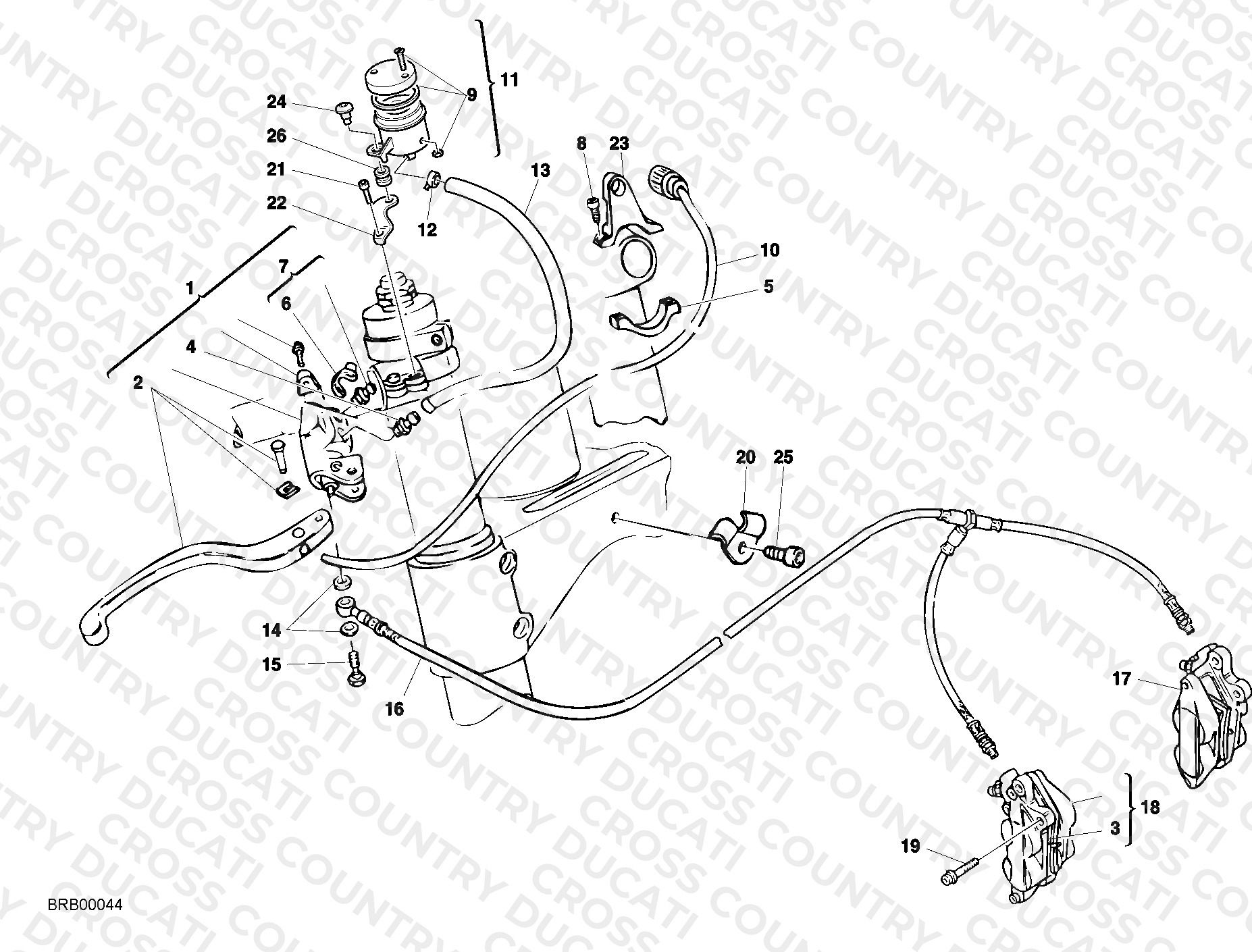 Front Brake System