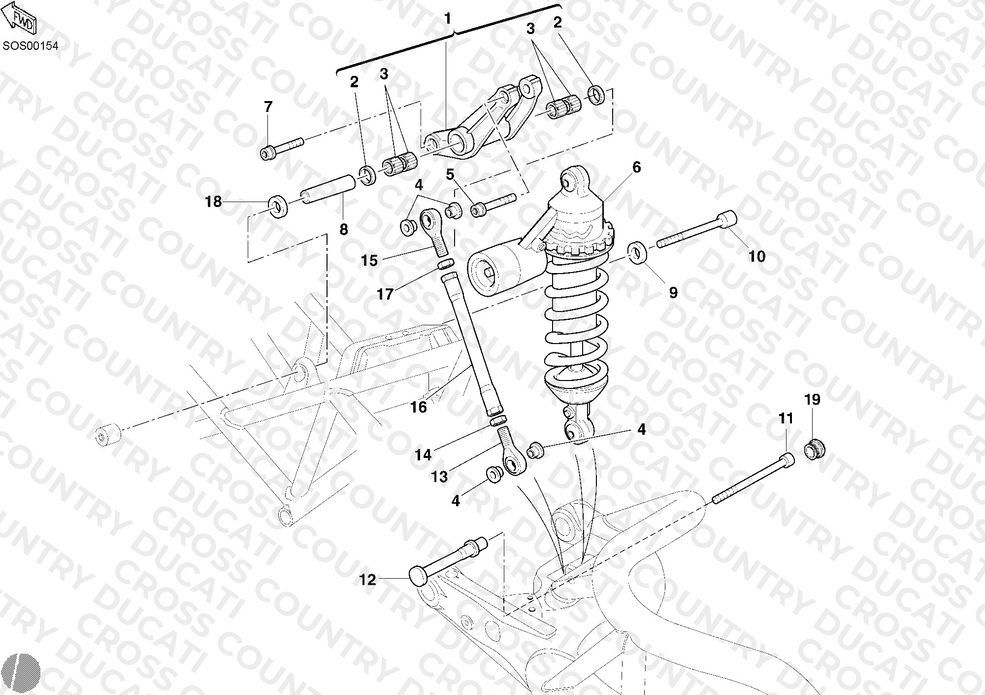 Rear Shock Absorber