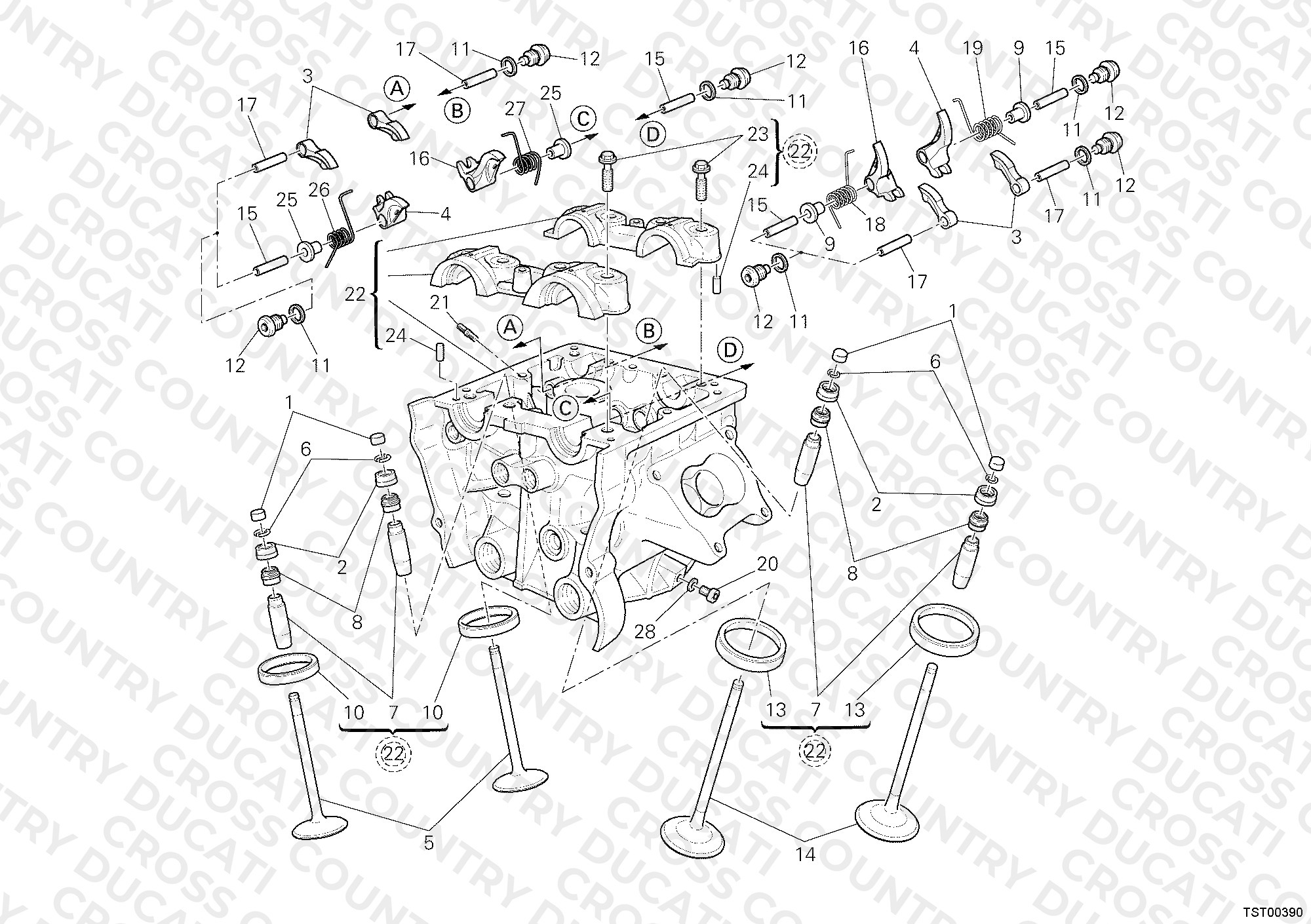 Vertical Cylinder Head