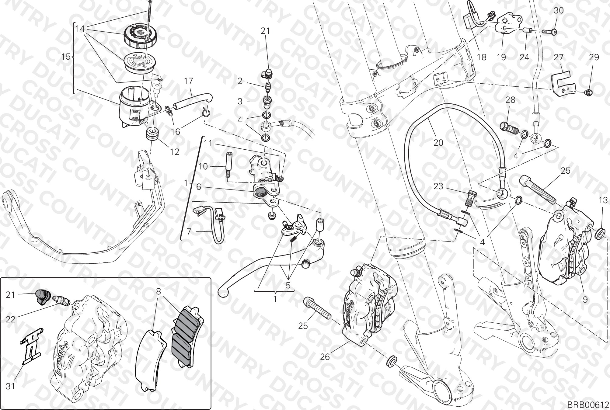 Front Brake System