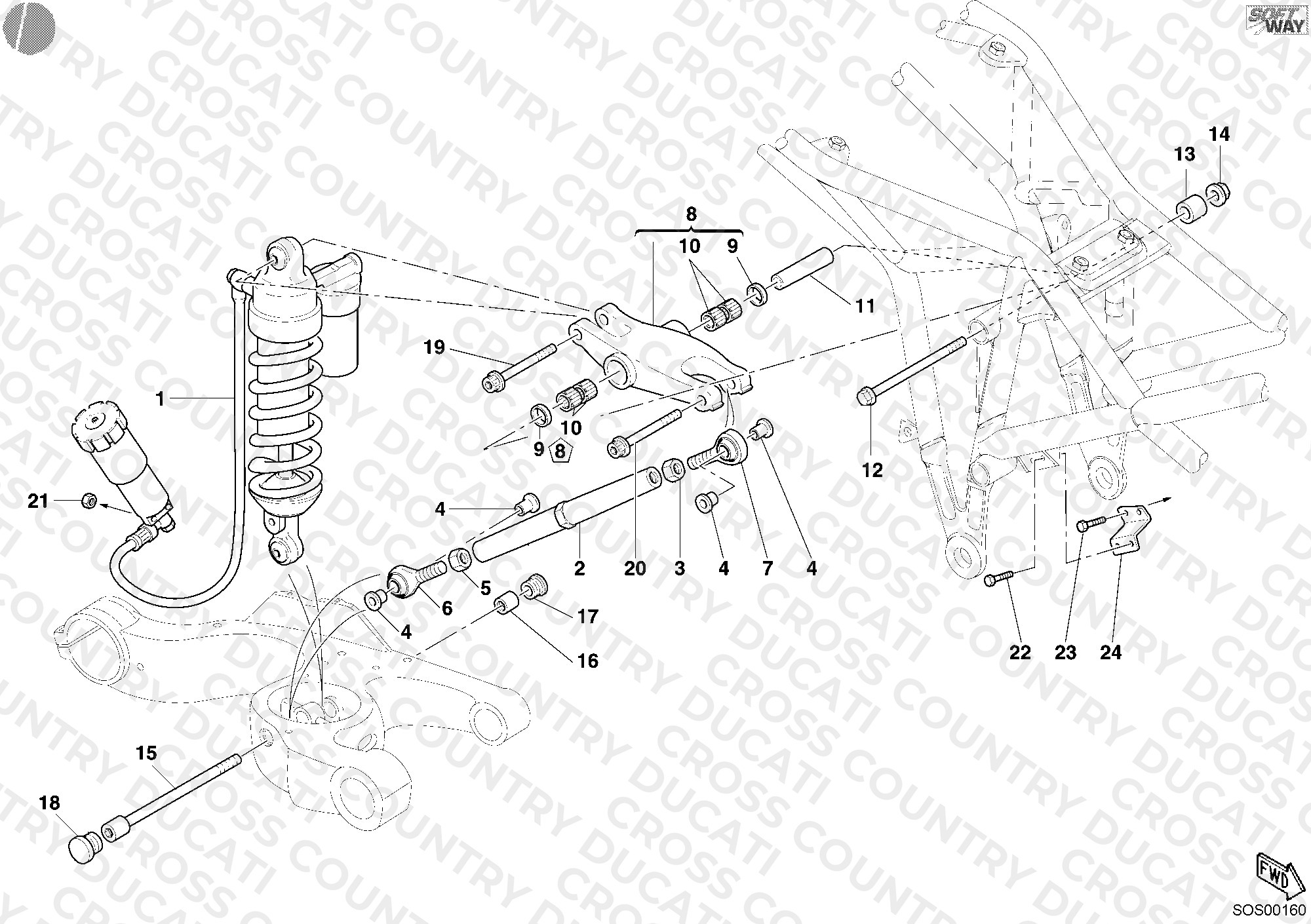 Rear Shock Absorber