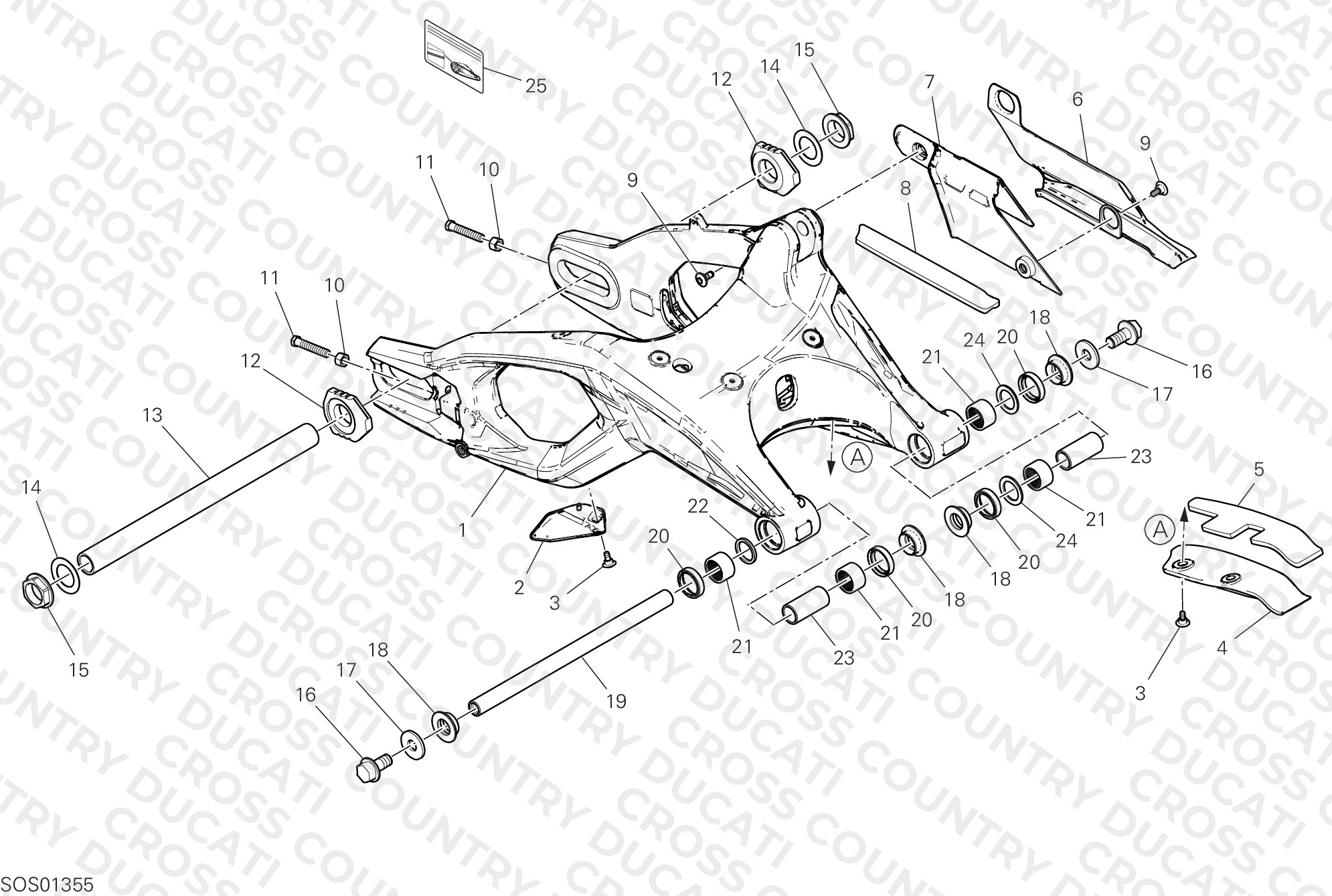 Rear Swinging Arm