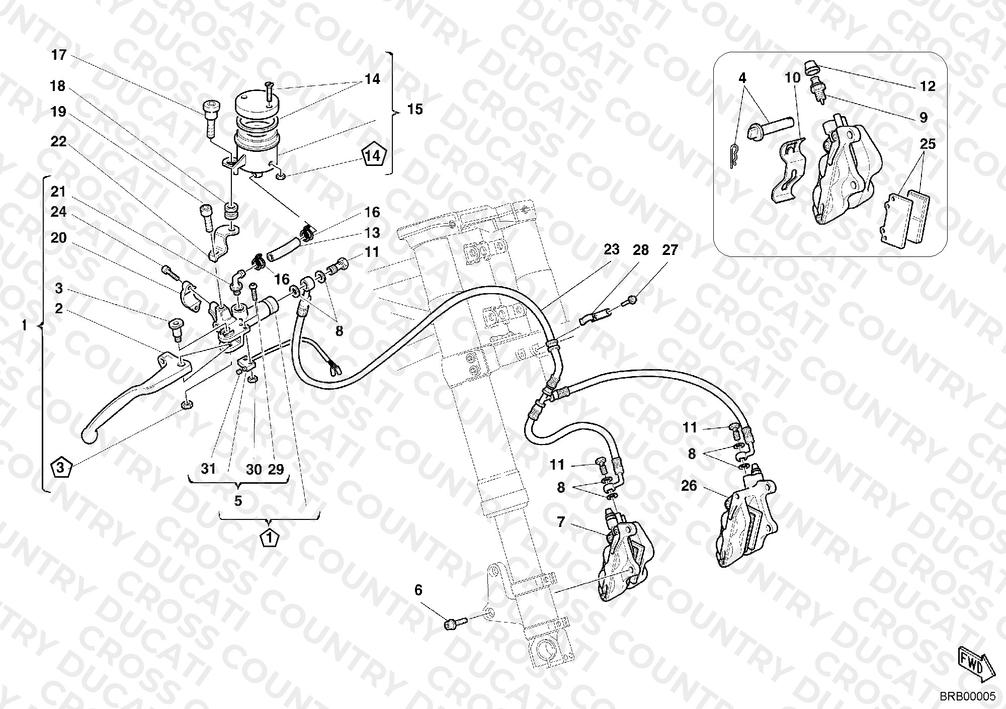Front Brake System