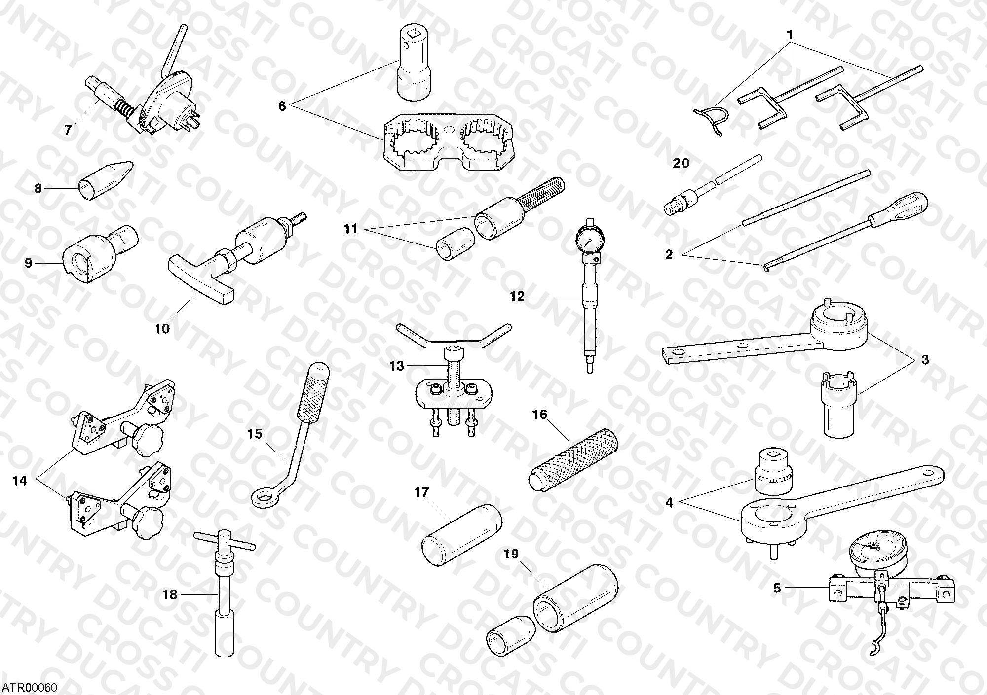 Workshop Service Tools, Engine