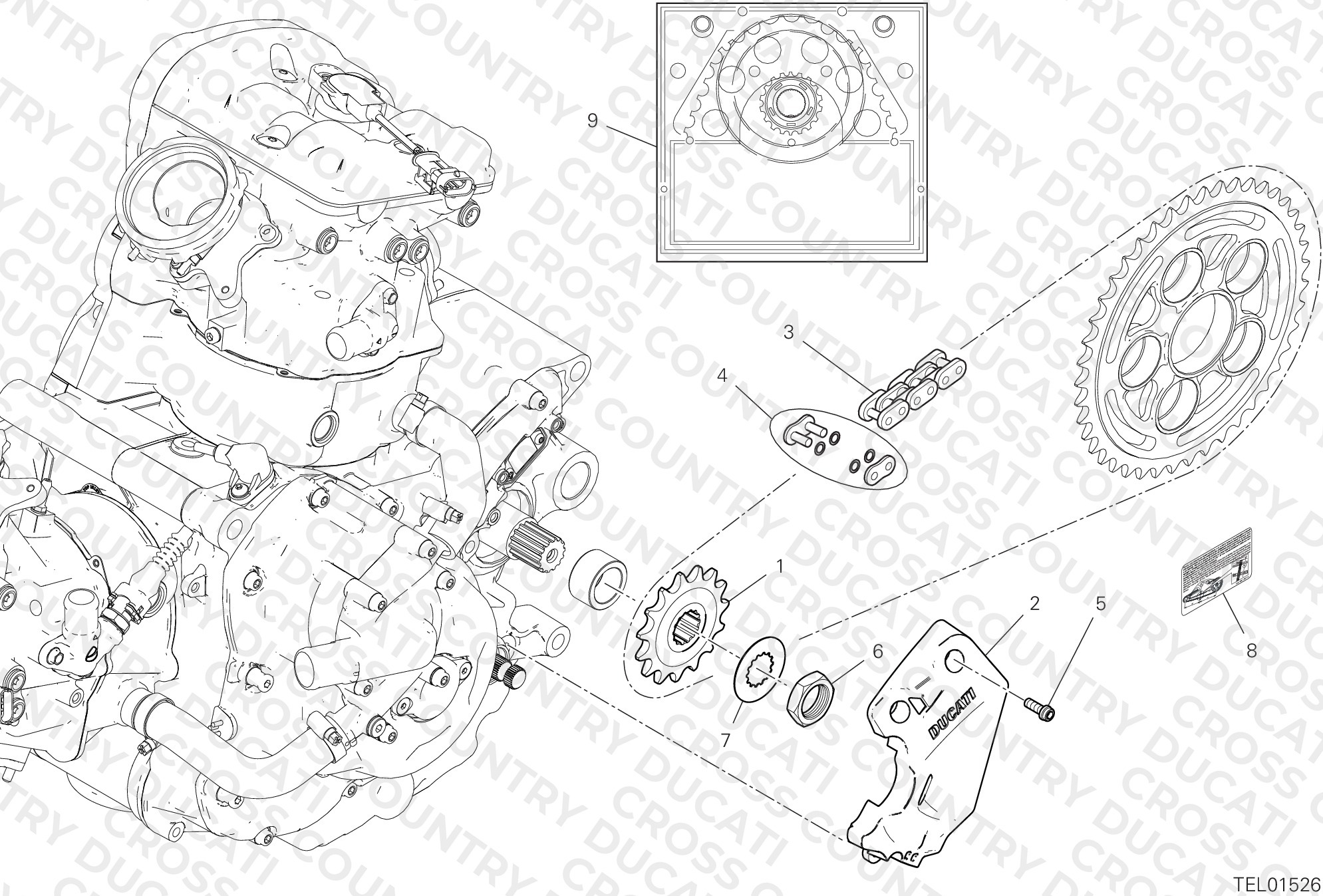 Front Sprocket - Chain