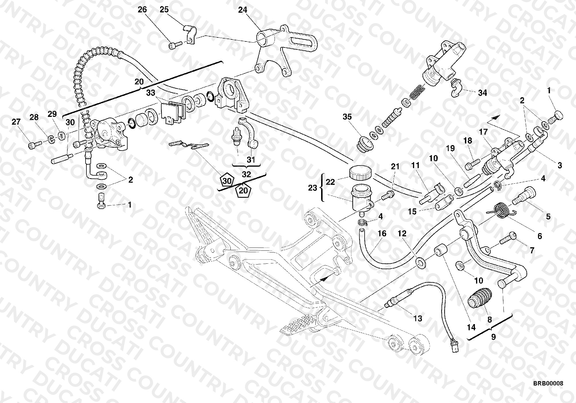 Rear Brake System