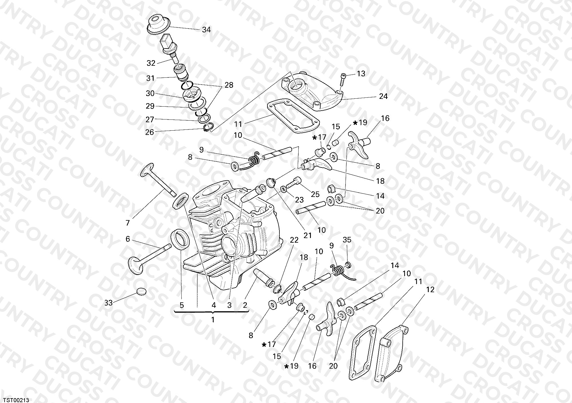 Horizontal Cylinder Head
