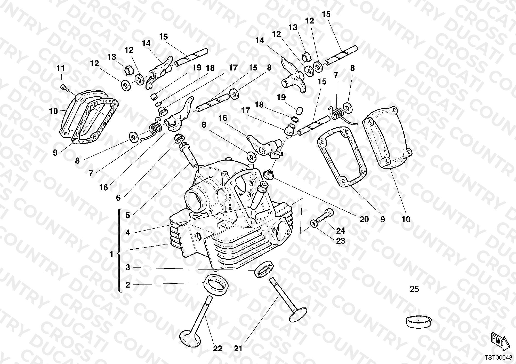 Vertical Cylinder Head