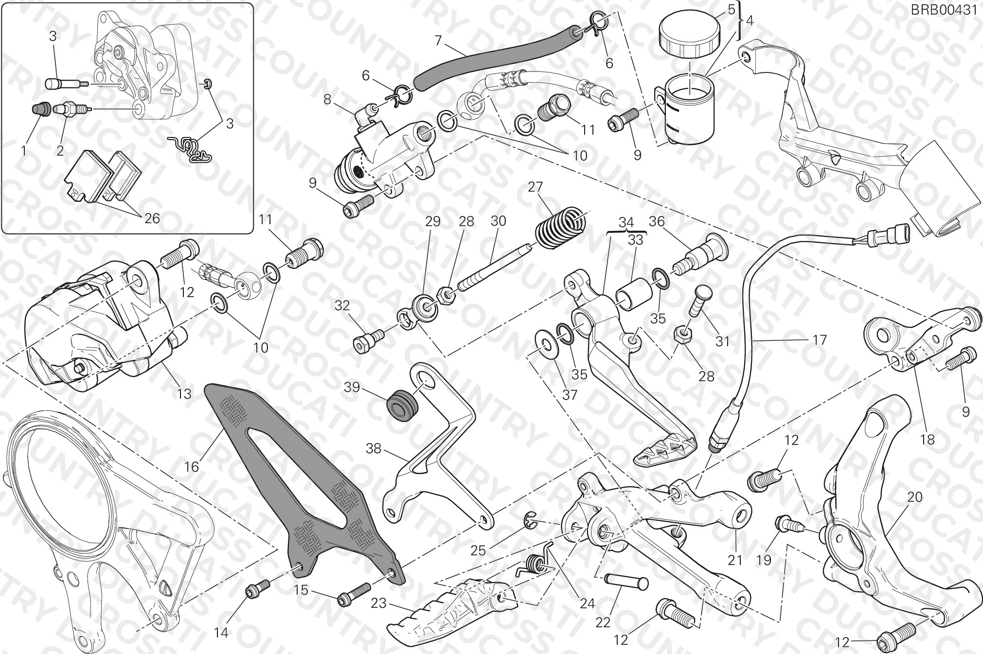 Rear Brake System