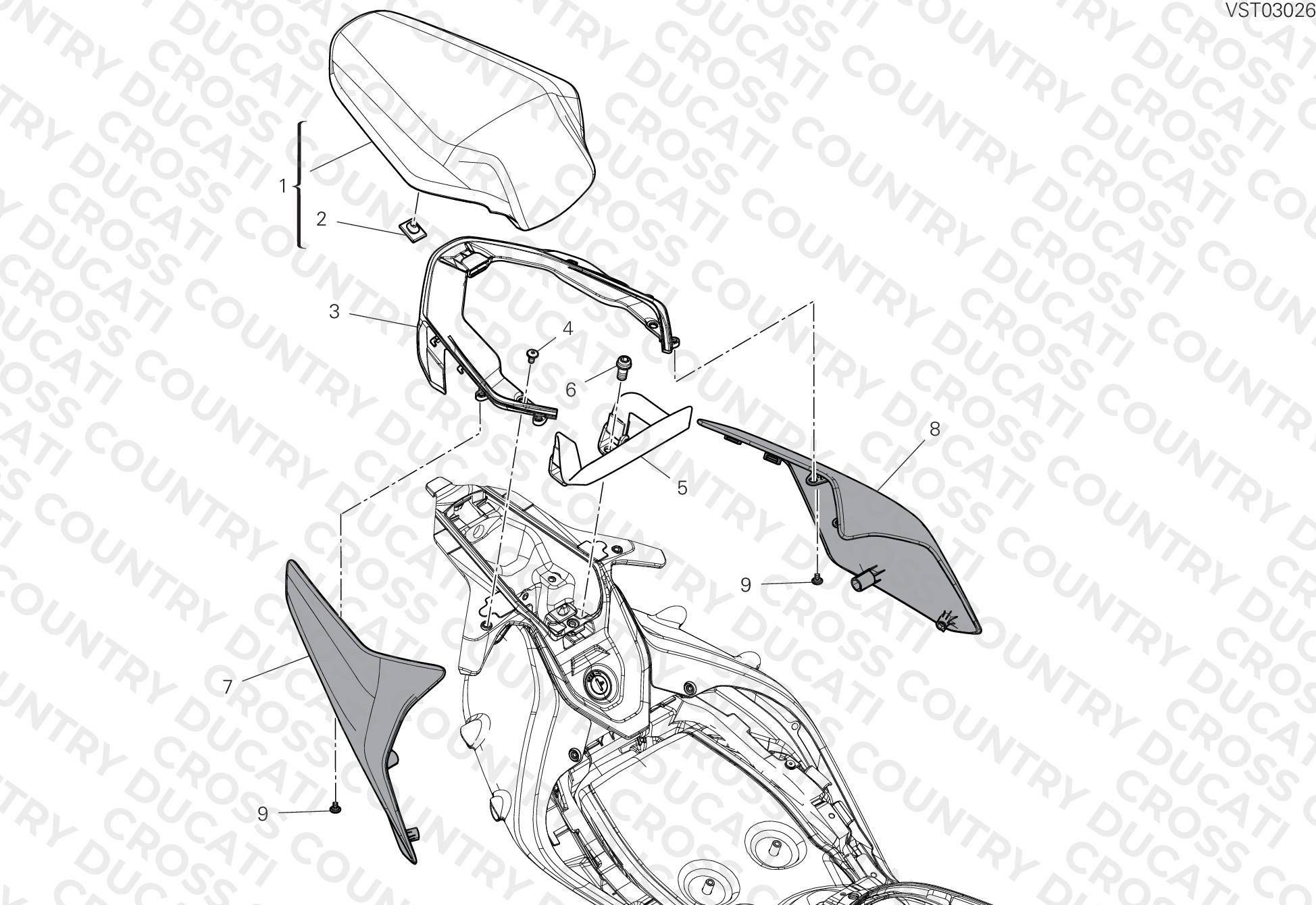 Pillion Rider Seat