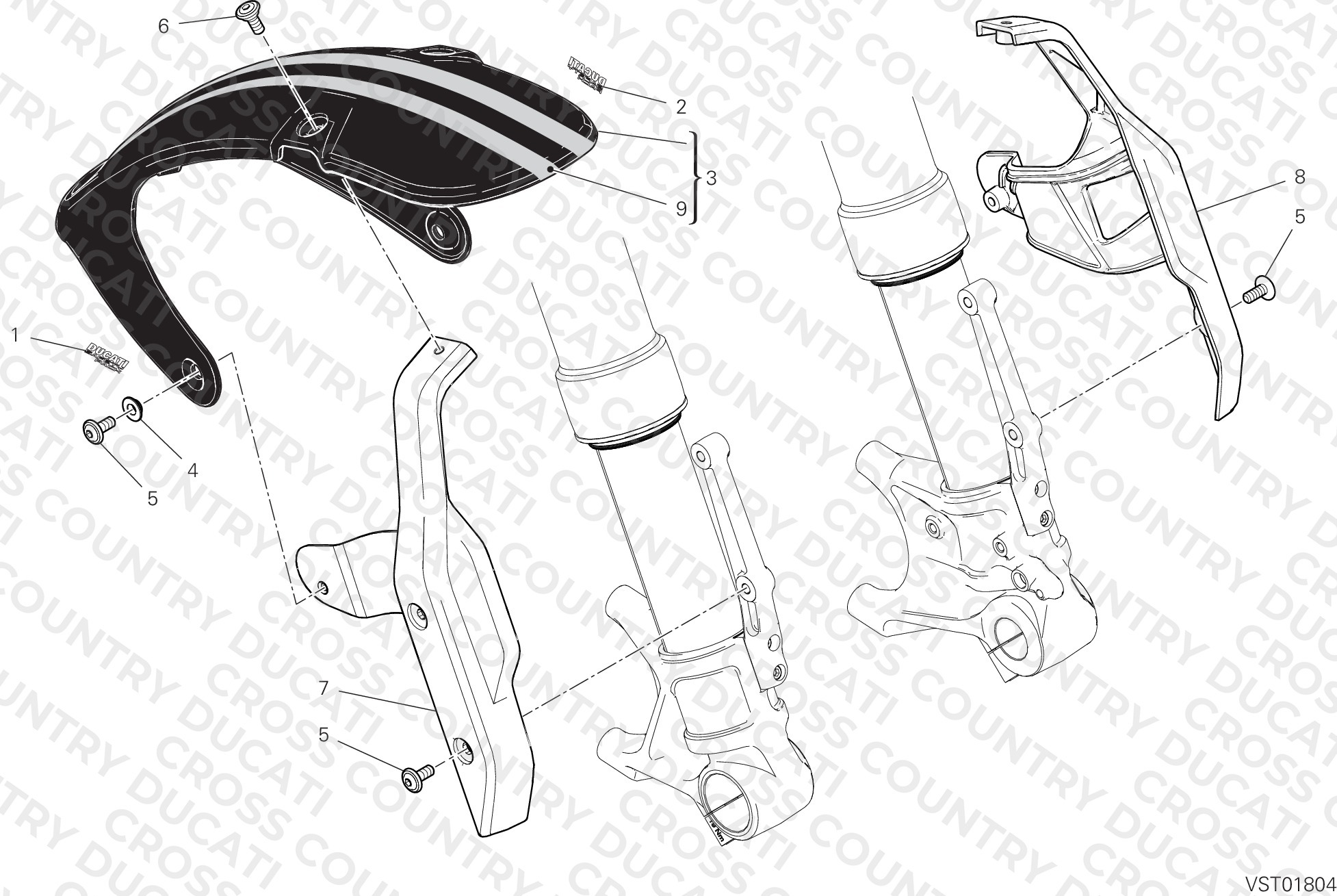Front Mudguard
