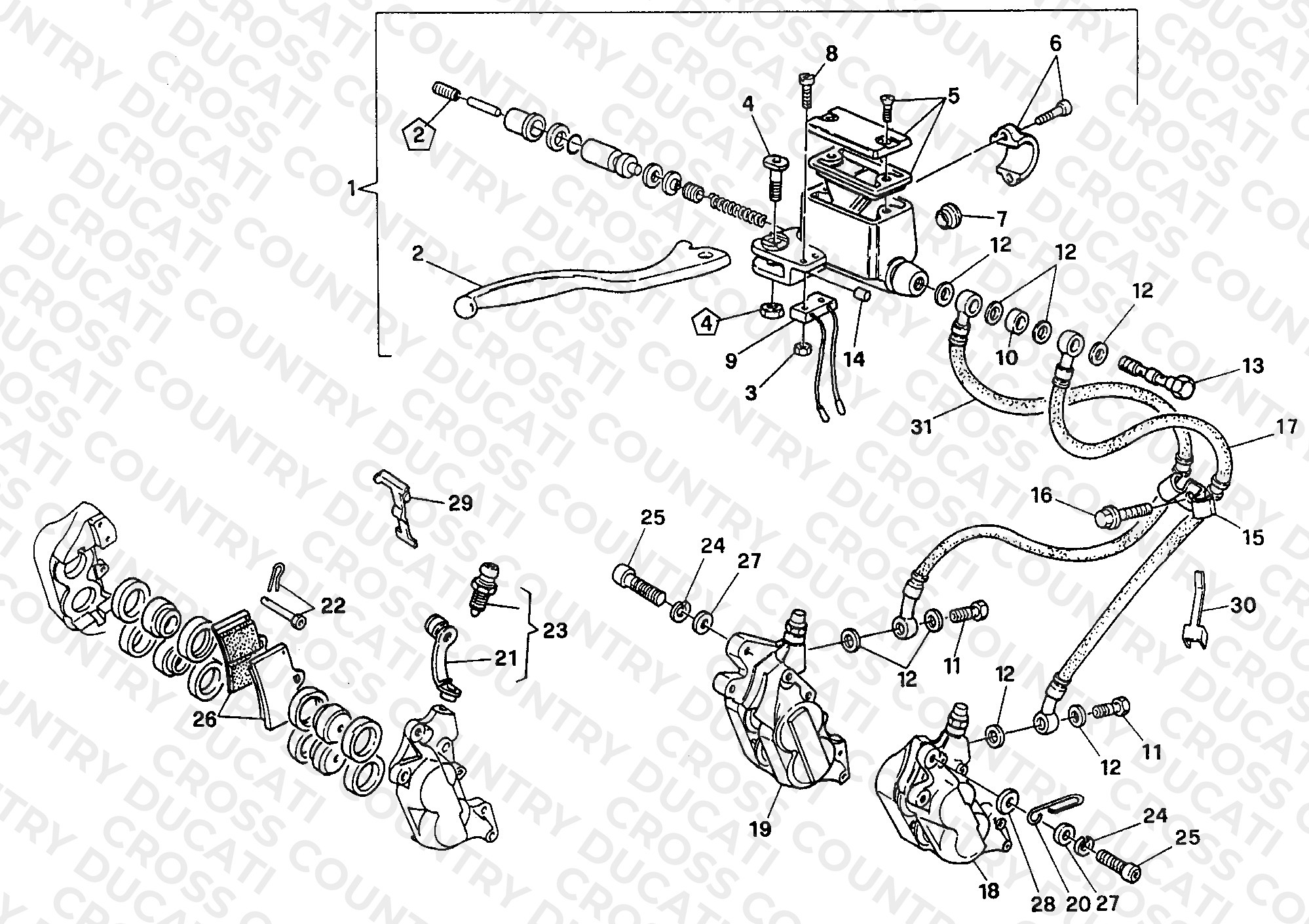 Front Brake System