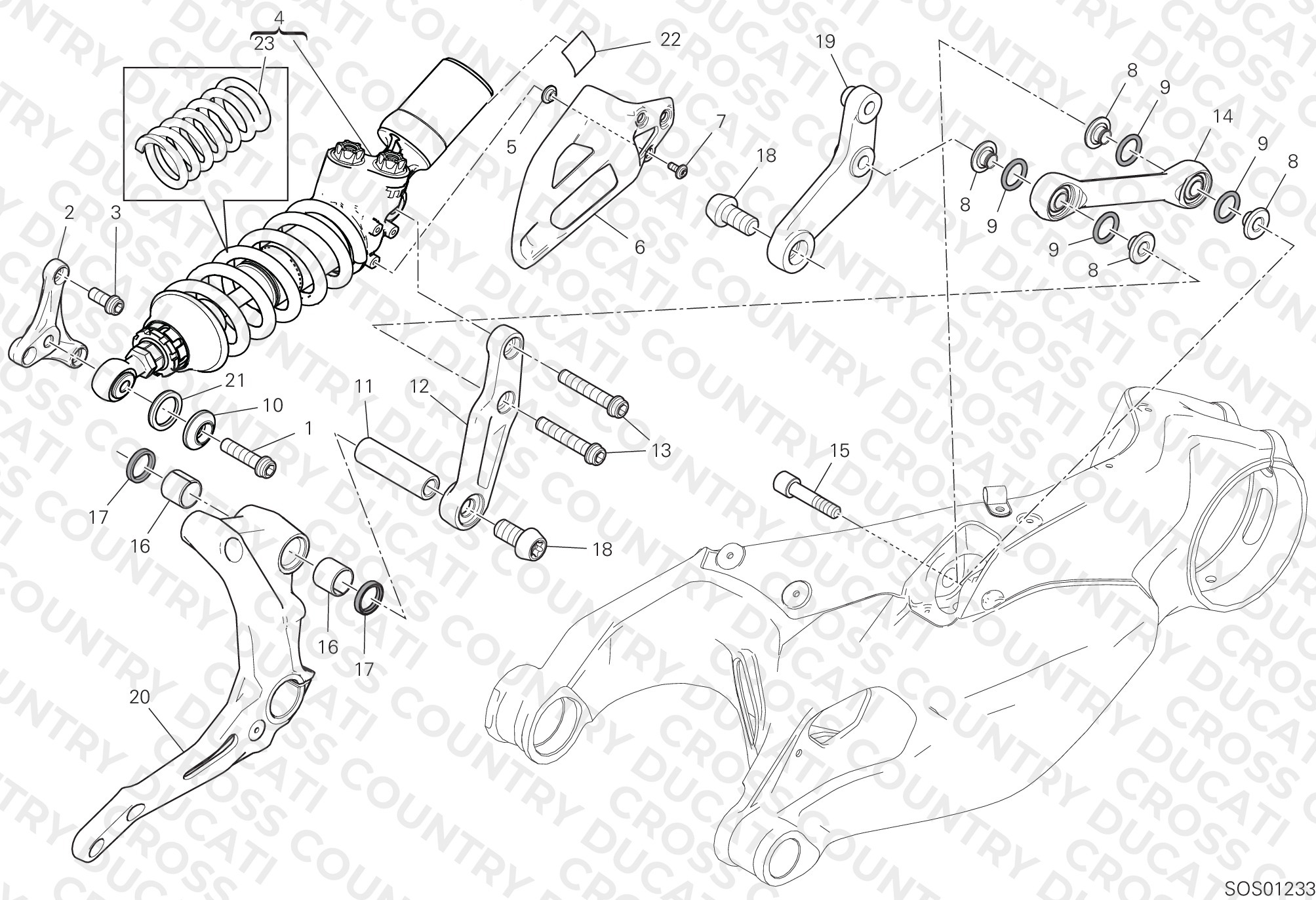 Rear Shock Absorber