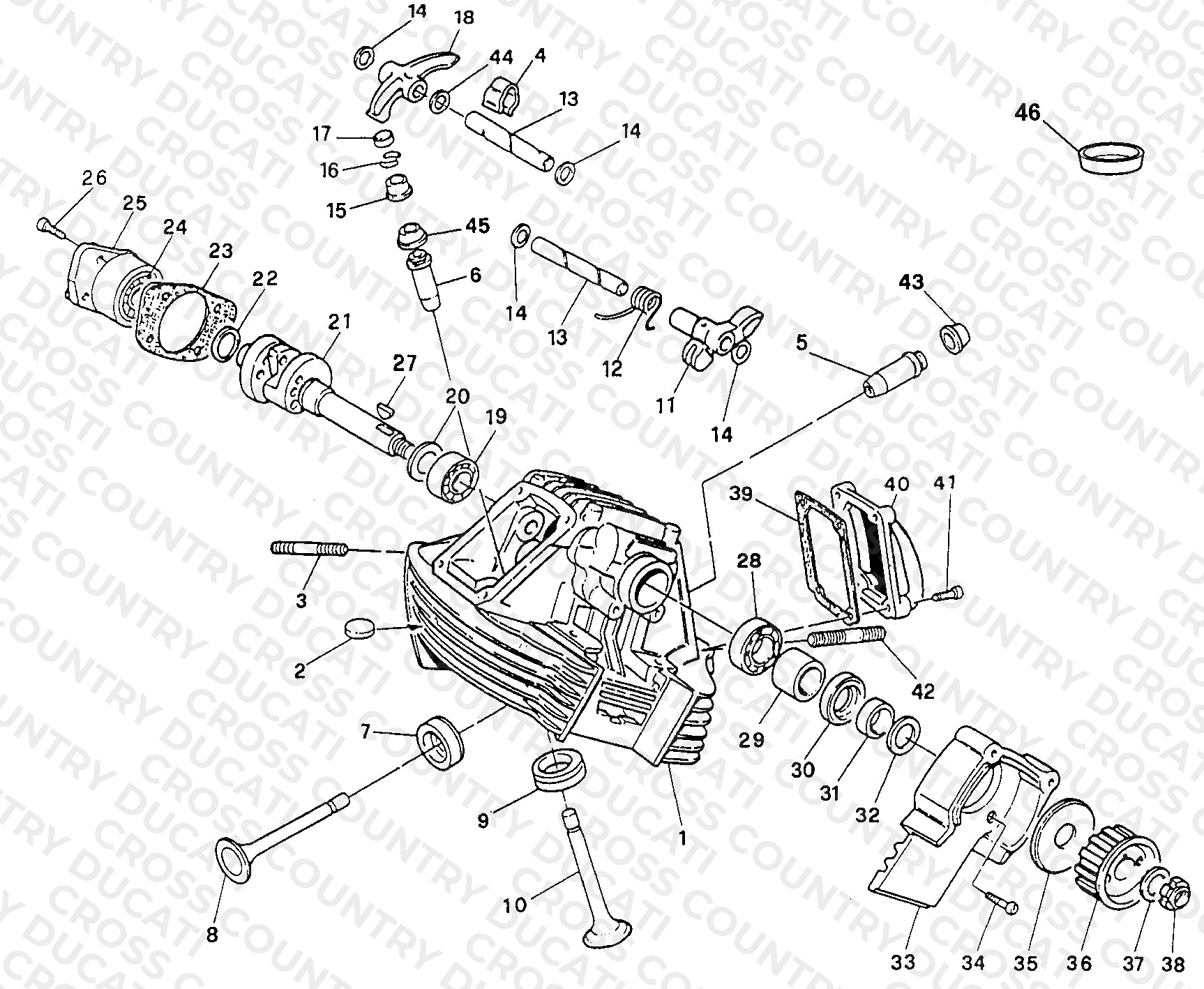Vertical Cylinder Head