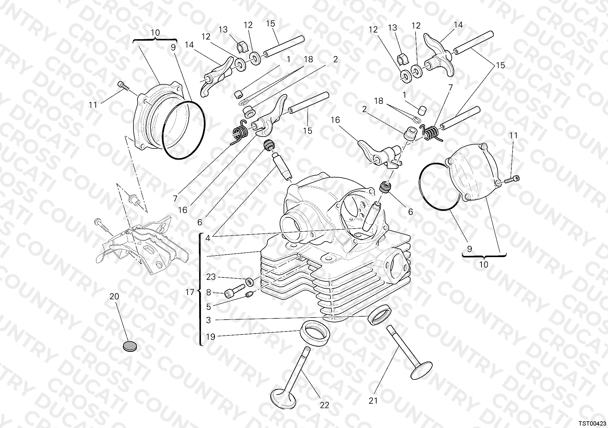 Vertical Cylinder Head