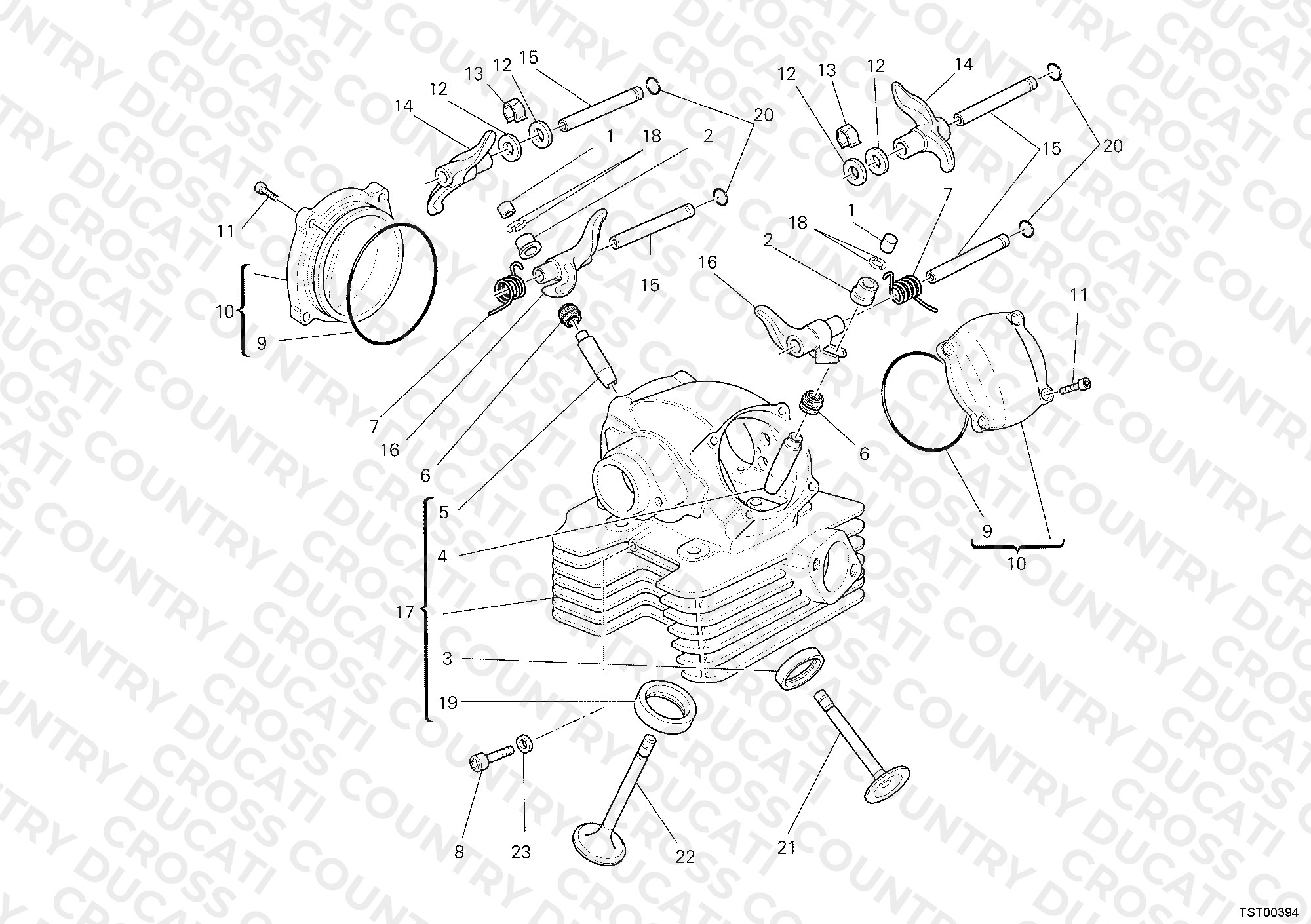 Vertical Cylinder Head