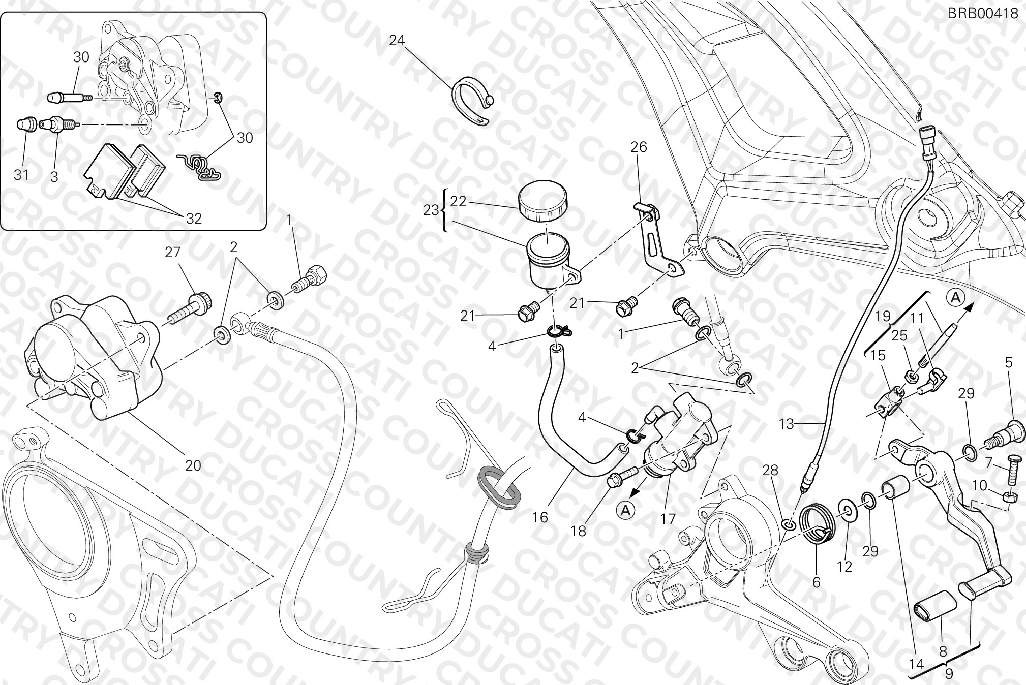 Rear Brake System