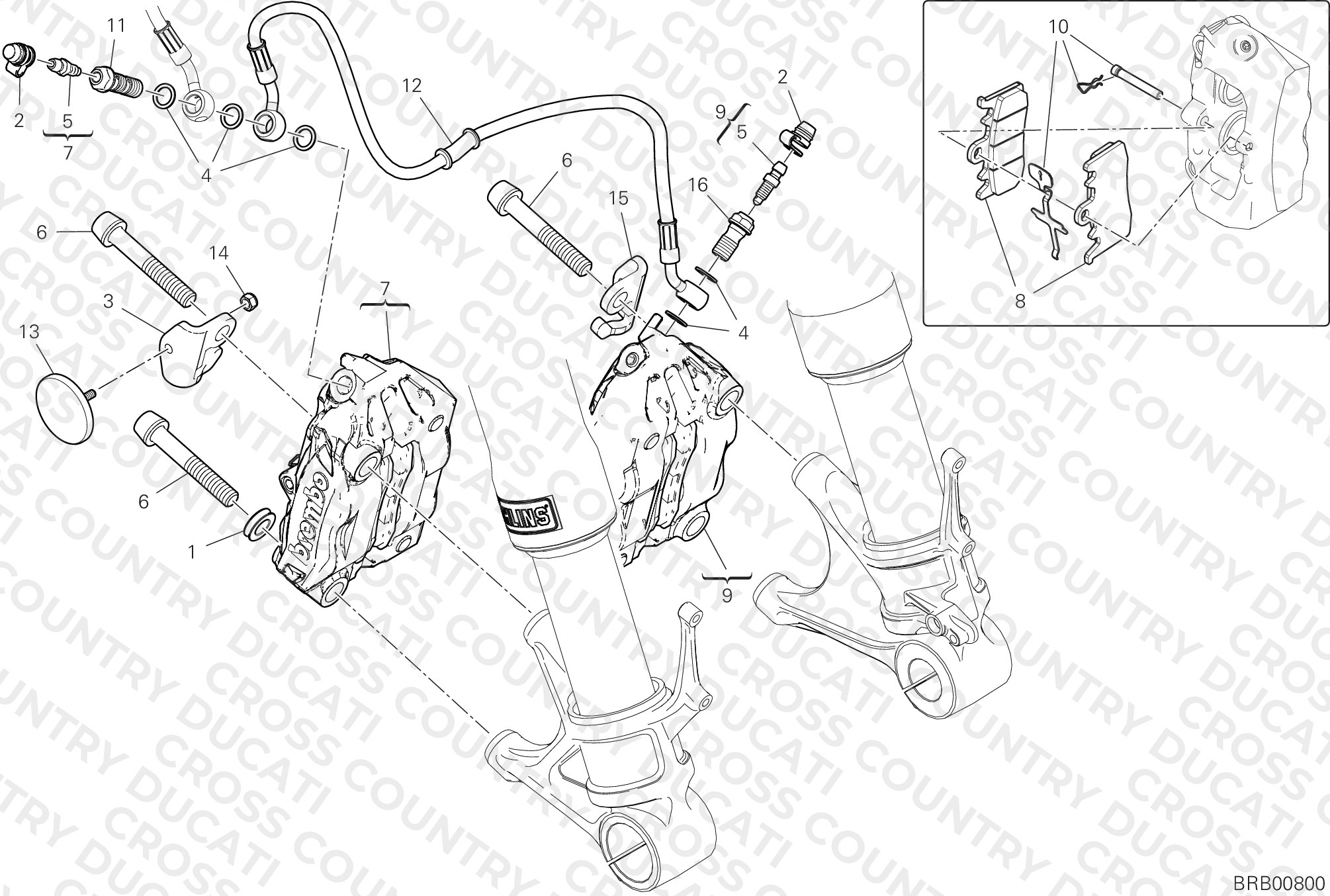 Front Brake System