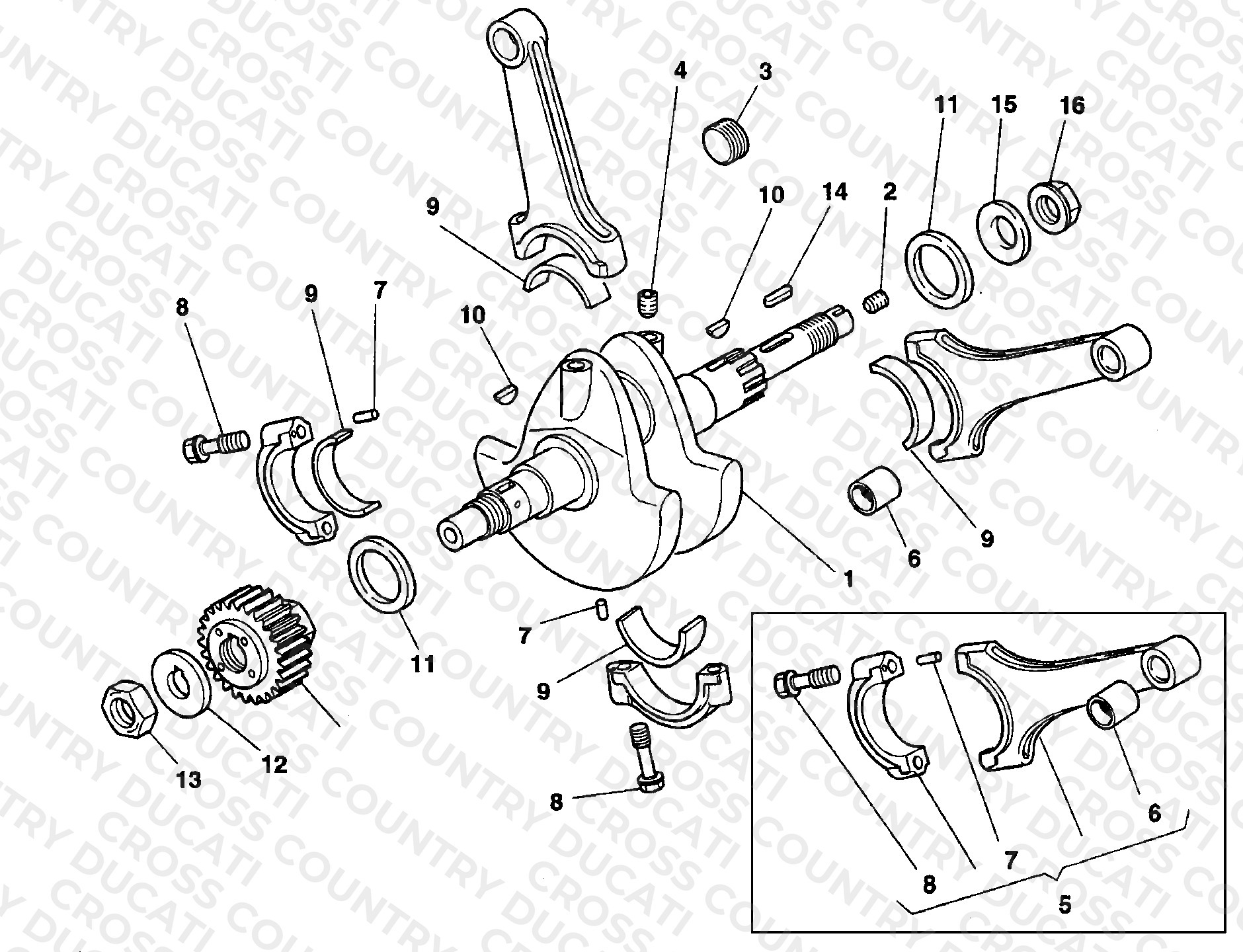 Crankshaft 003998>