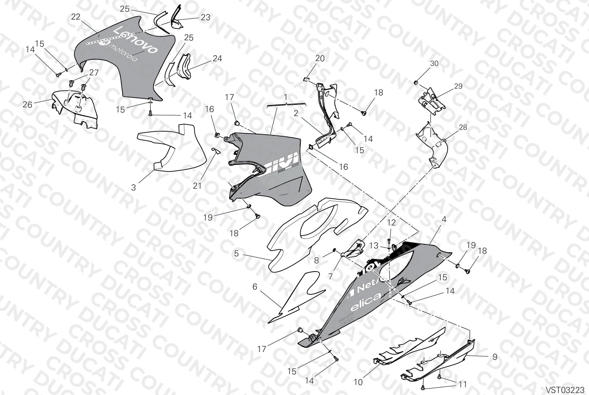 Fairing, Lh