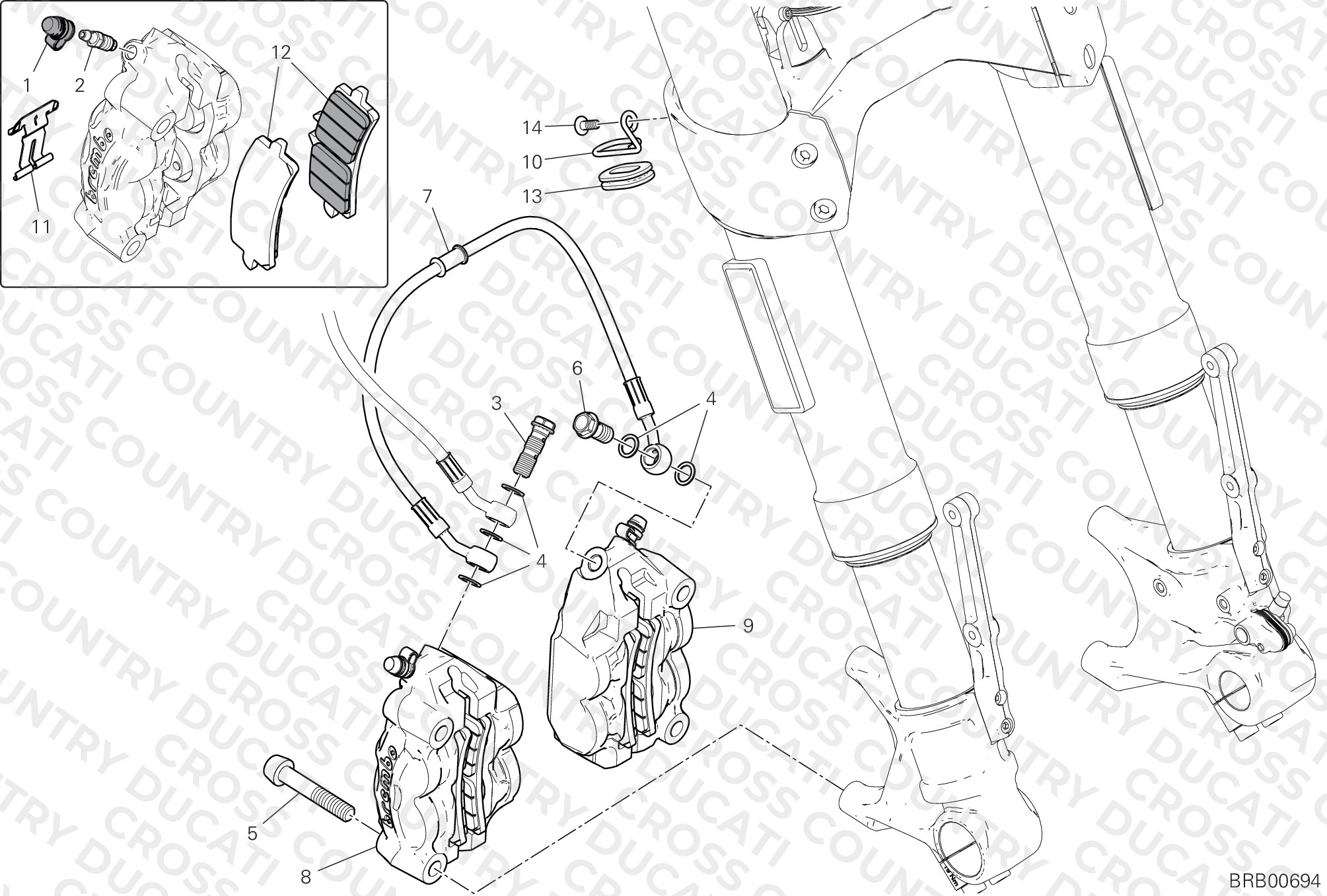Front Brake System