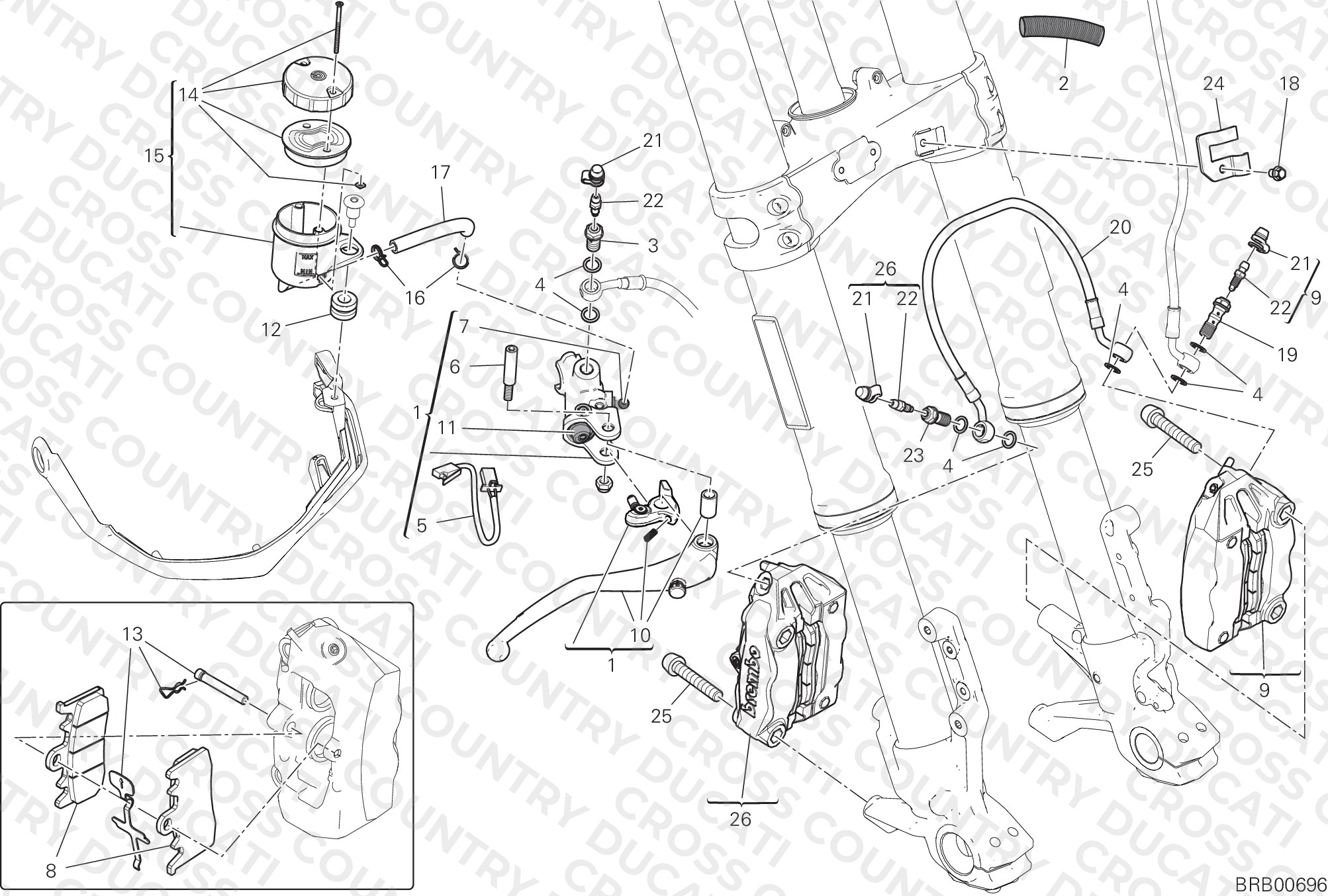 Front Brake System