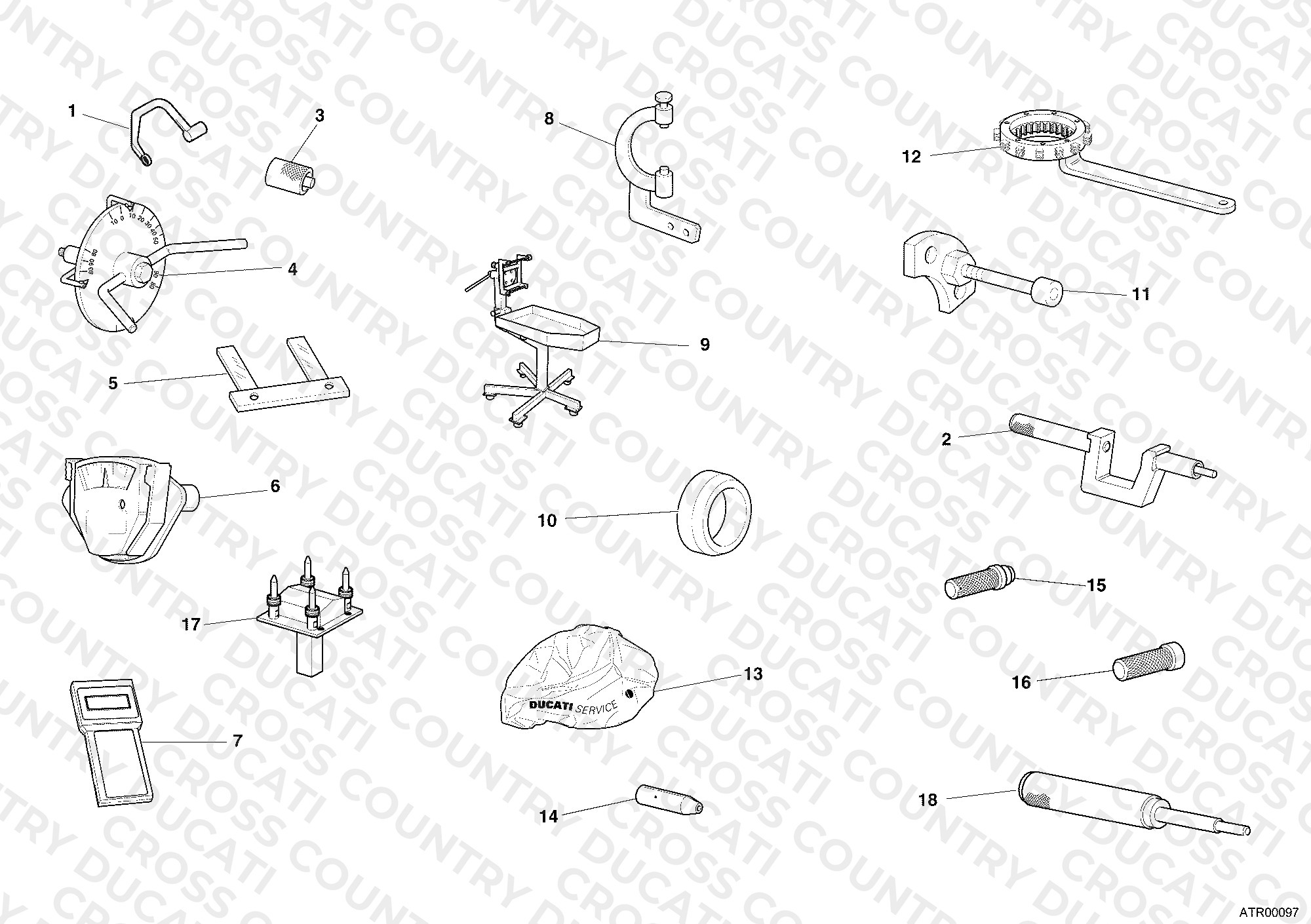 Workshop Service Tools, Engine I