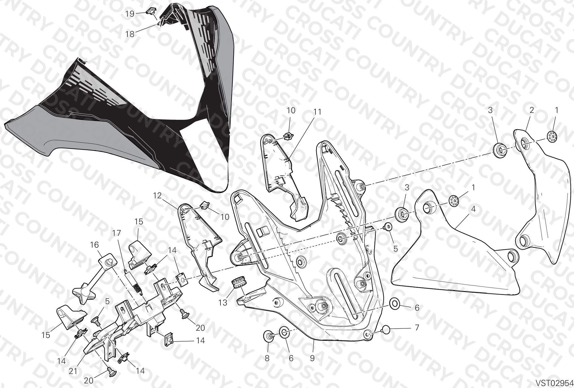 Healdight Fairing Support