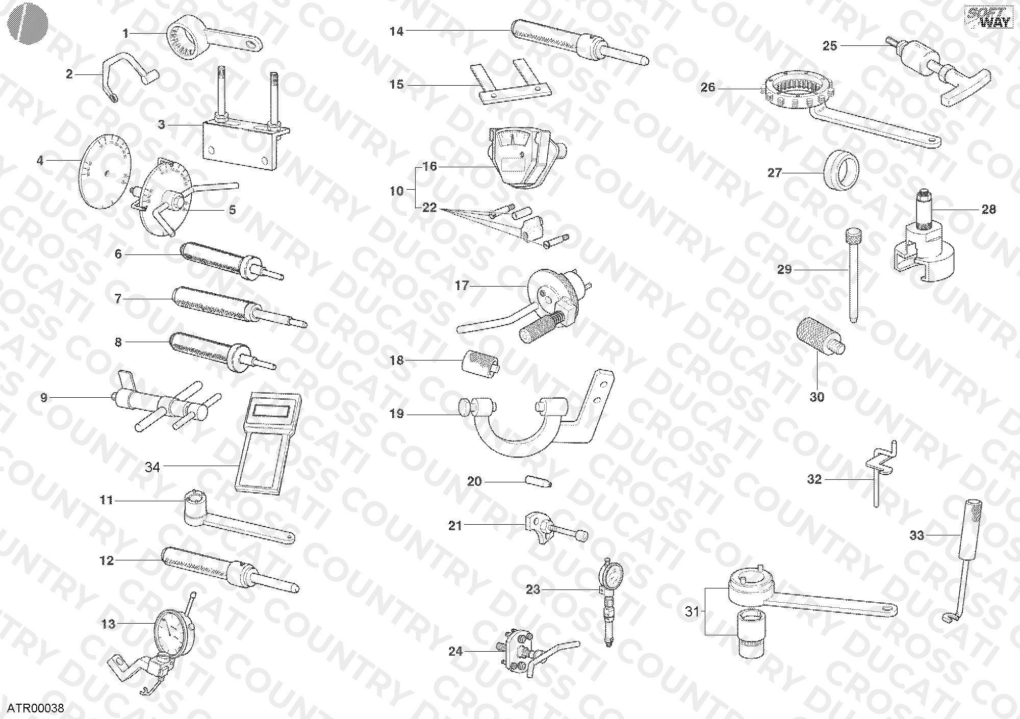 Workshop Service Tools, Engine